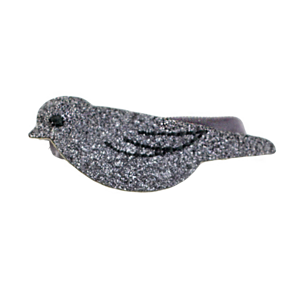 Aligator Bird Dark silver 12pcs