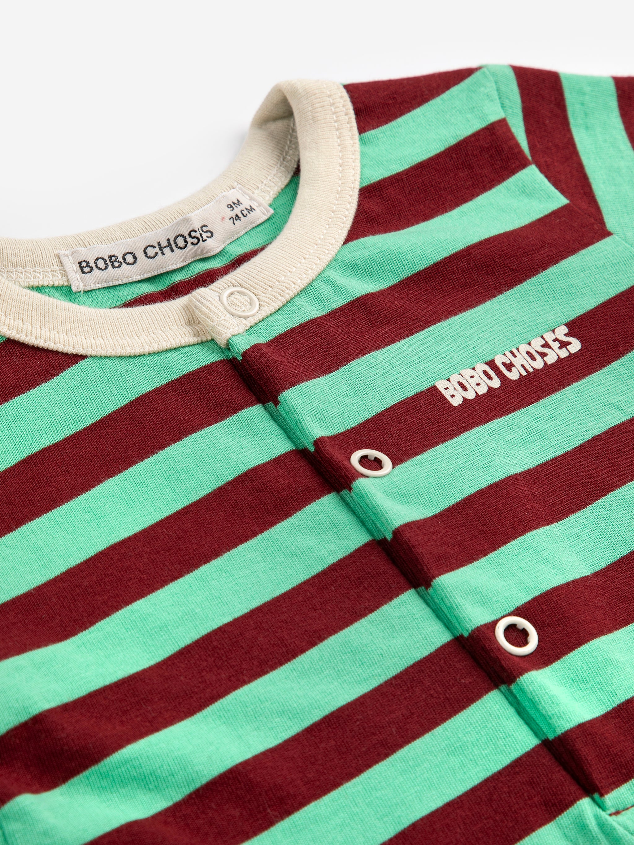 Bobo Choses Striped playsuit - BIG & BELG