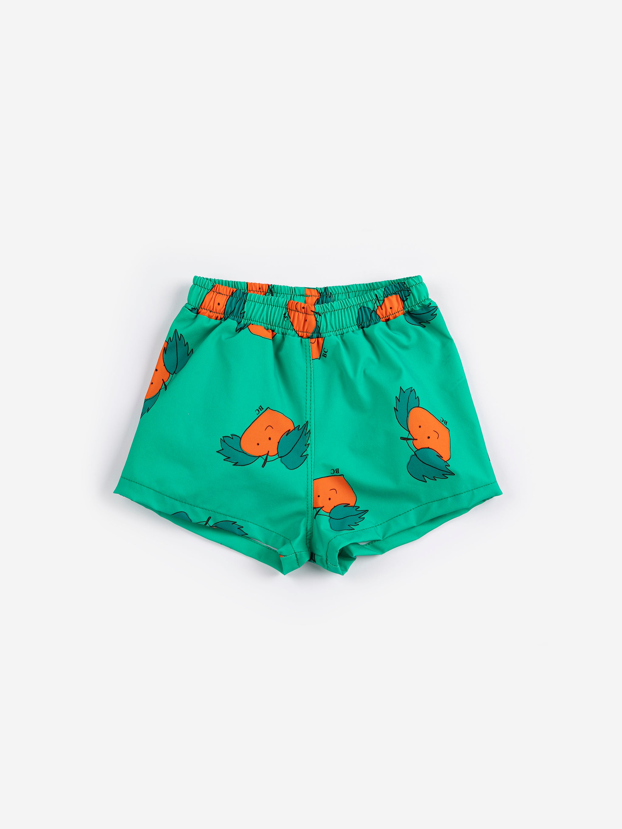 Tangerine all over swim trunks - BIG & BELG