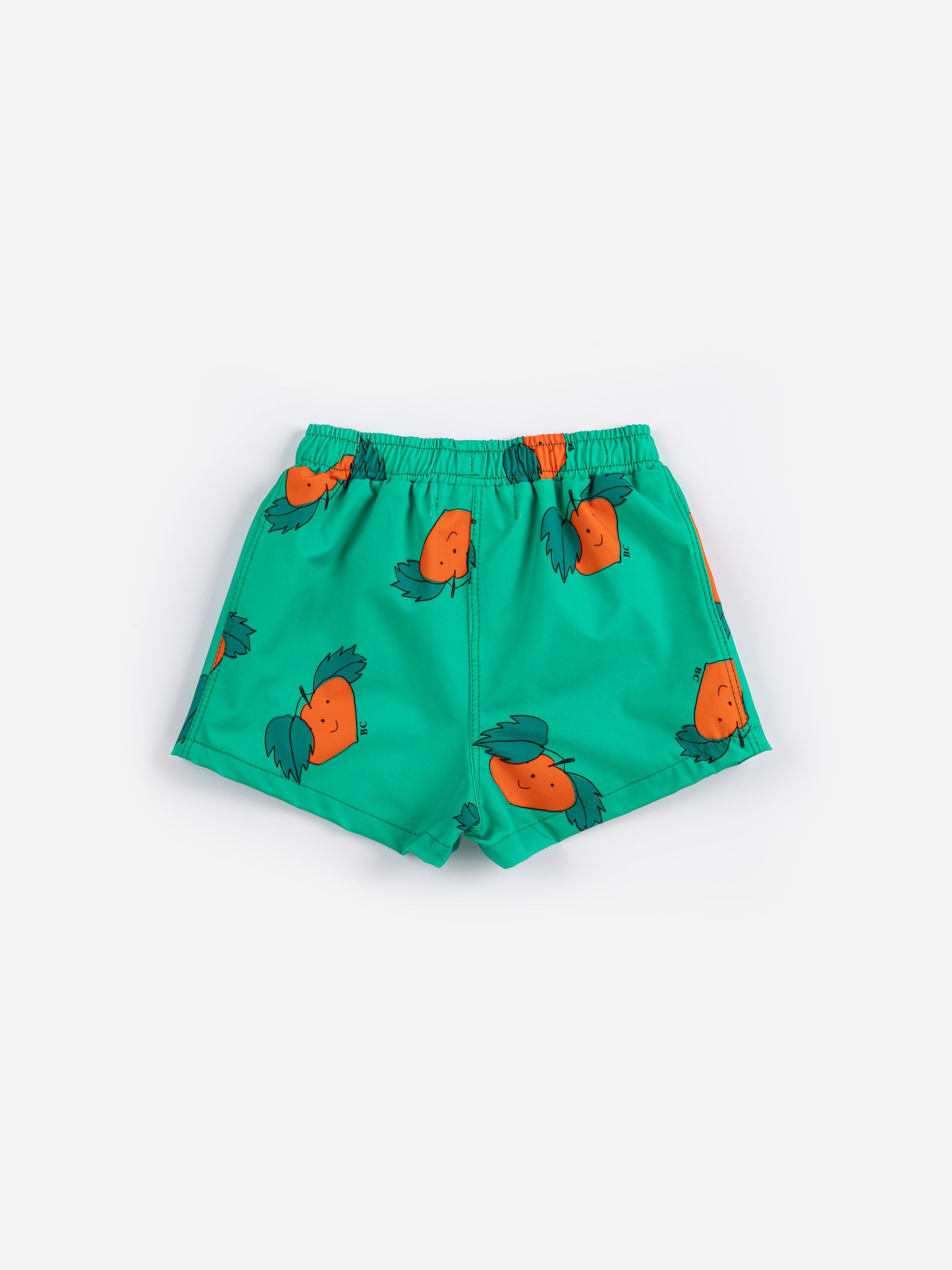 Tangerine all over swim trunks - BIG & BELG