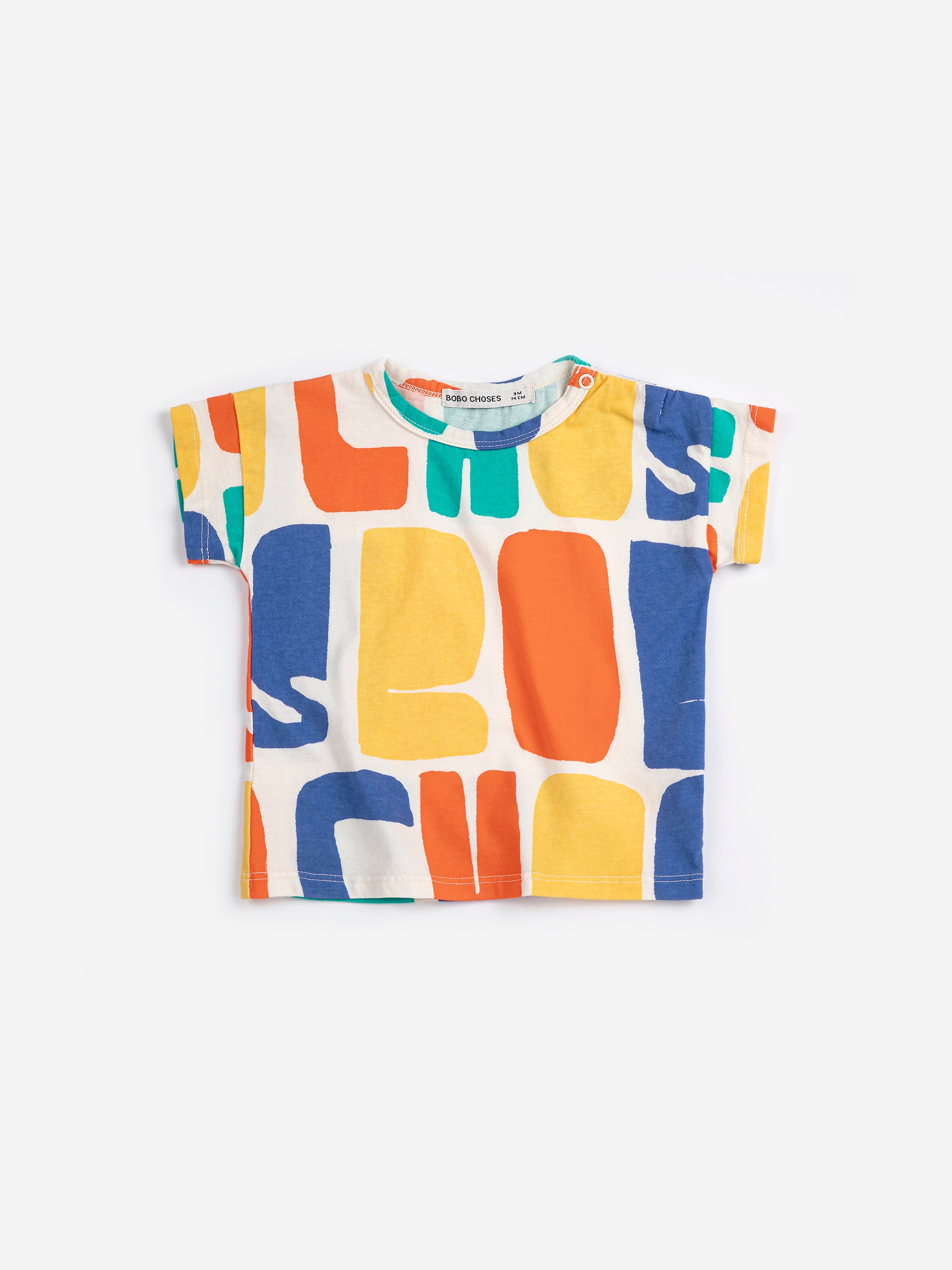 Bobo Choses Color all over T-shirt baby - BIG & BELG