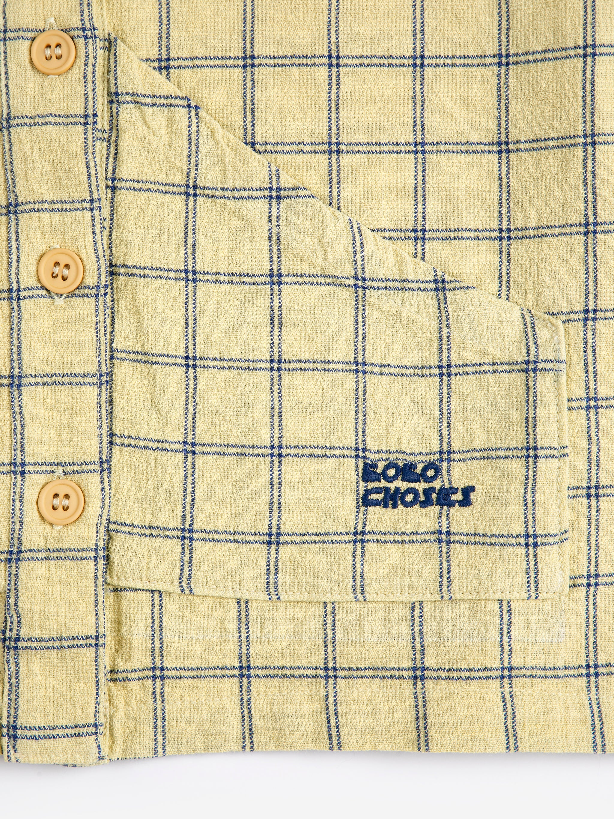 Spicy Window Pane woven shirt - BIG & BELG