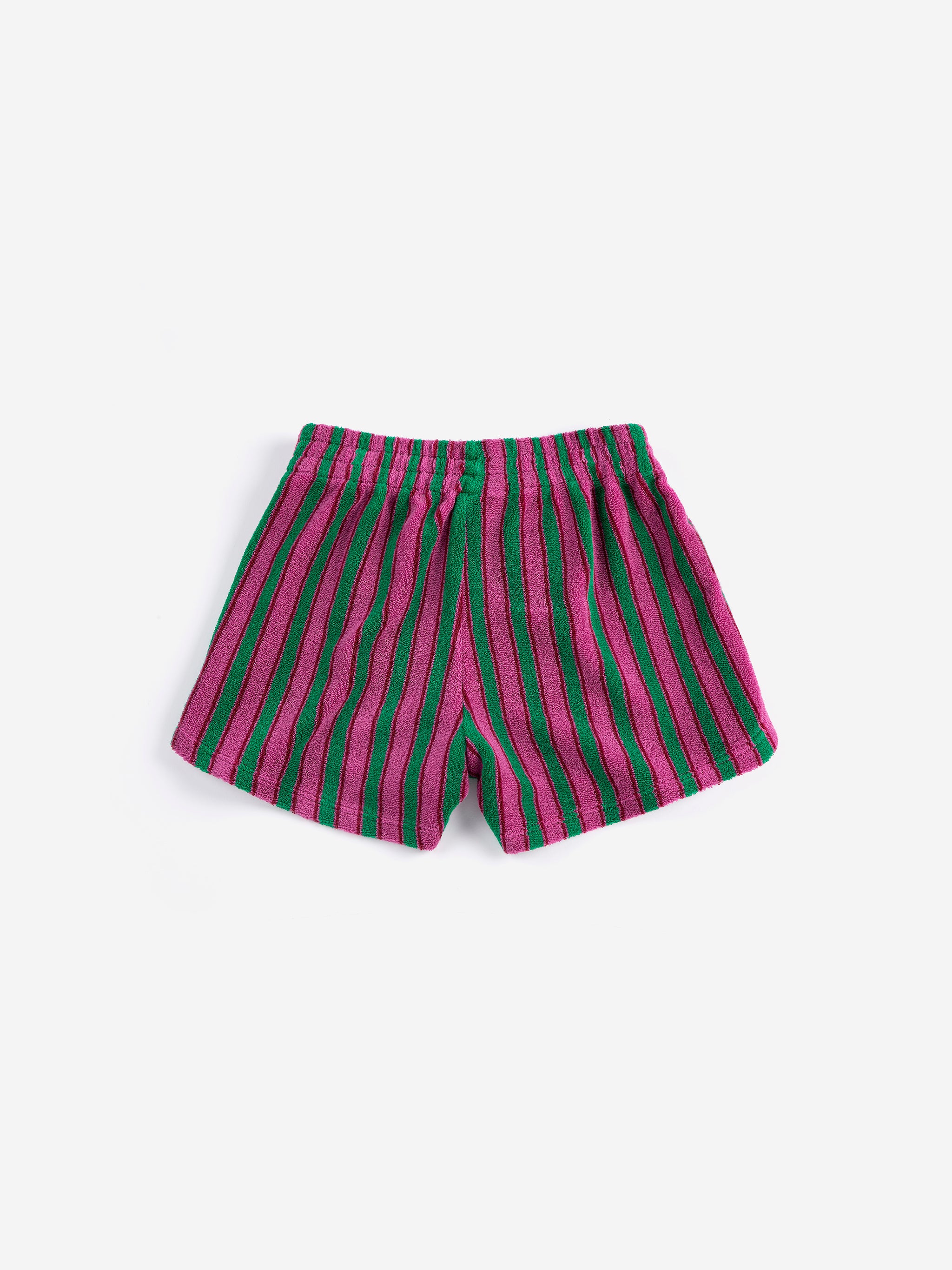 Striped terry cloth shorts - BIG & BELG