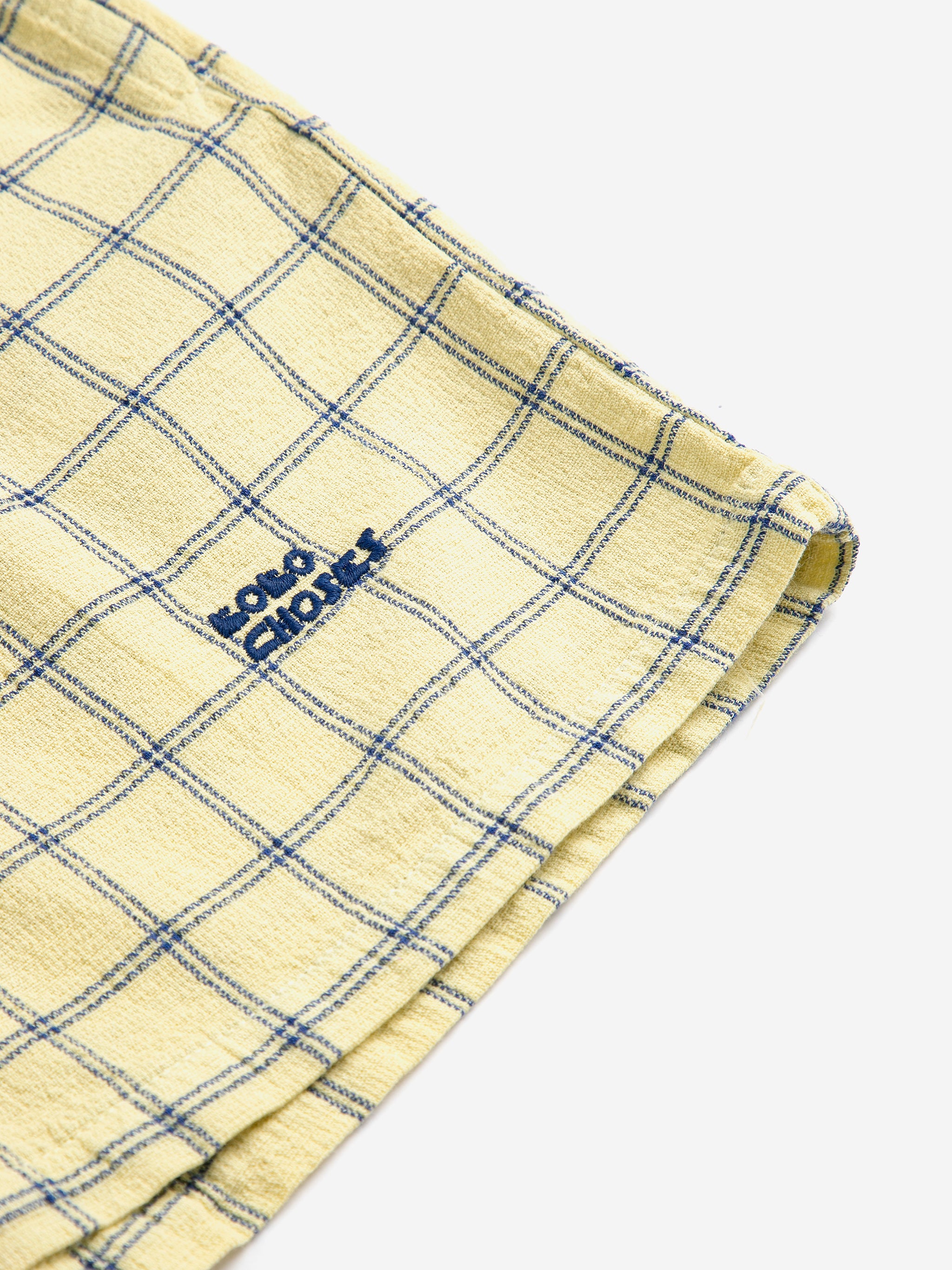 Spicy Window Pane woven bermuda shorts - BIG & BELG