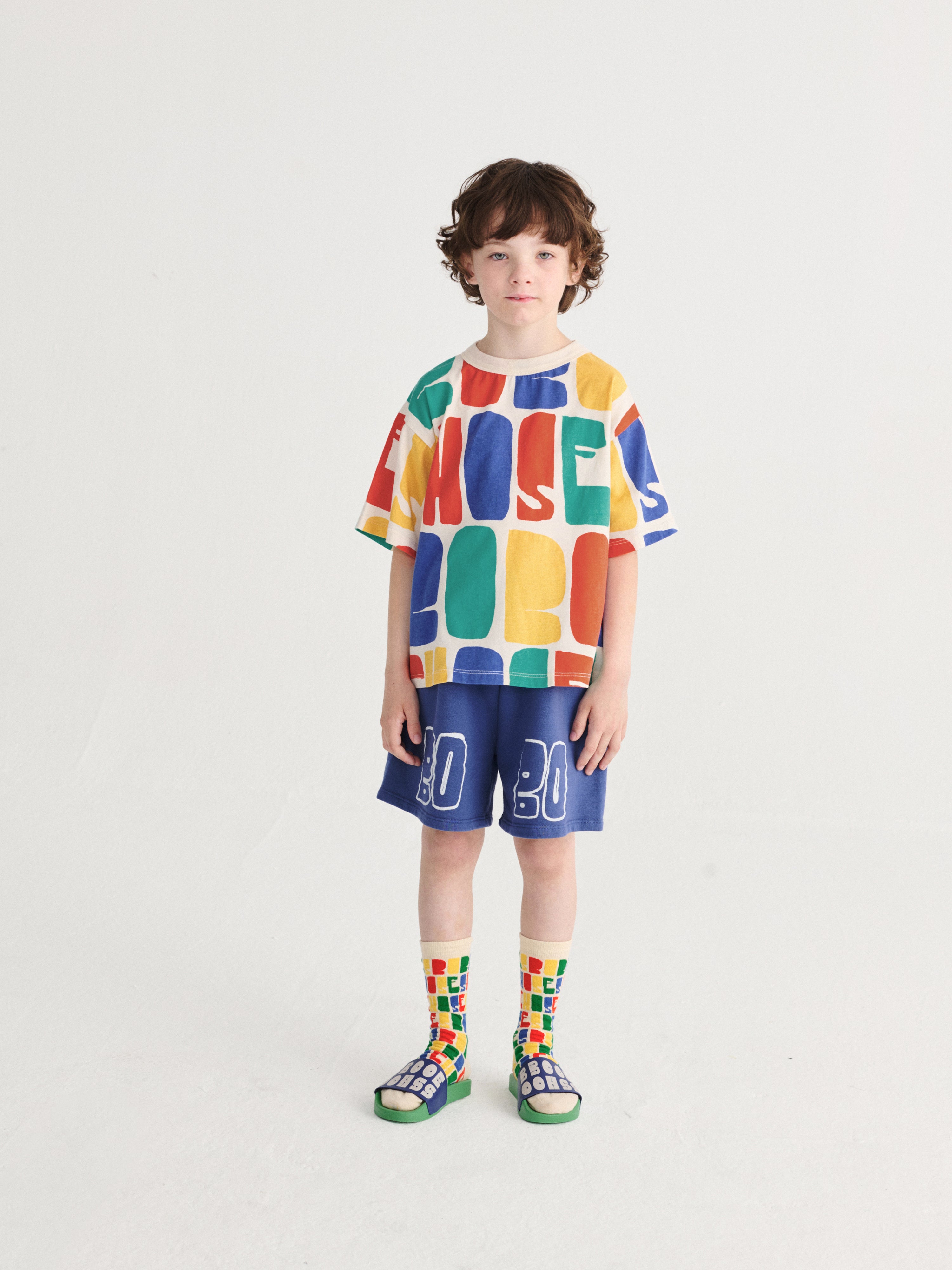 Bobo Choses Color all over T-shirt kids - BIG & BELG