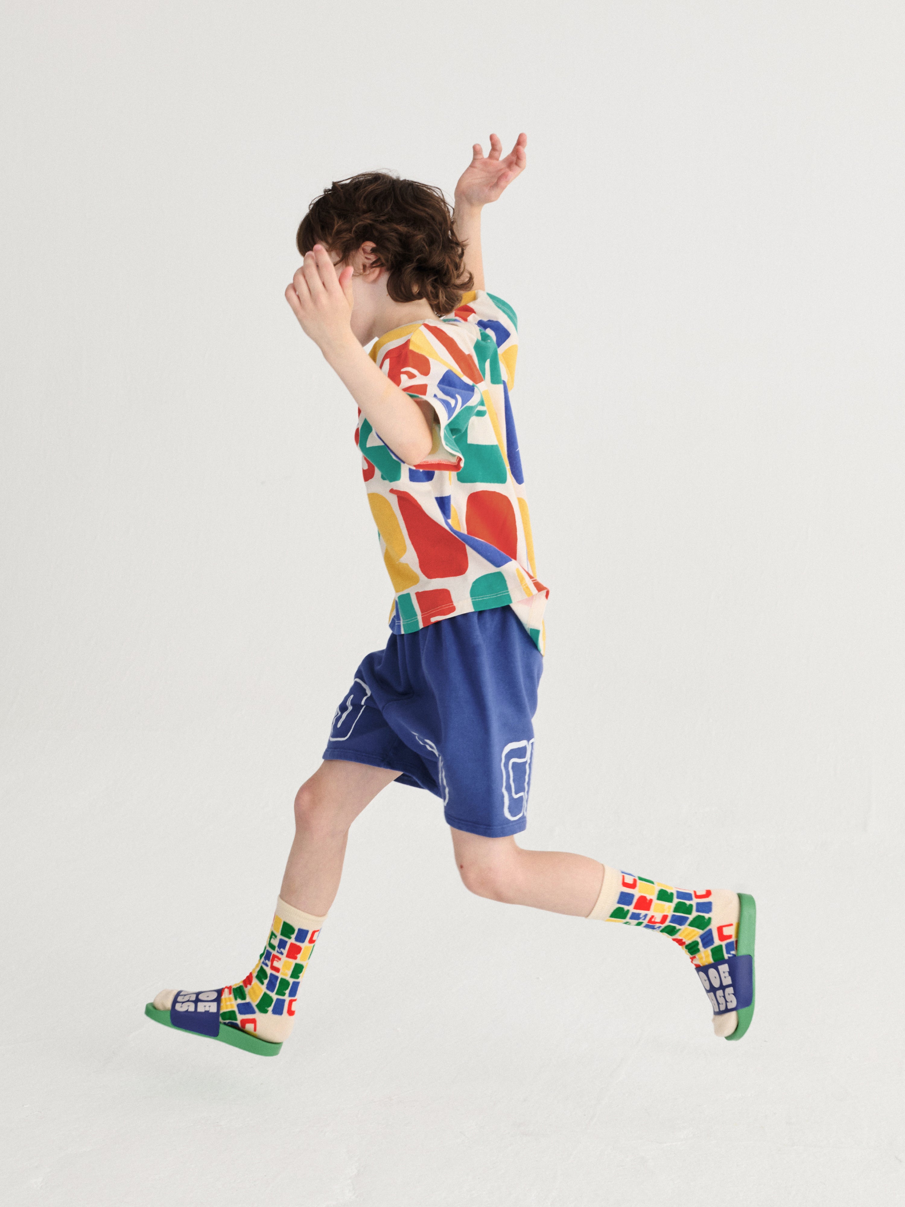 Bobo Choses Color all over T-shirt kids - BIG & BELG