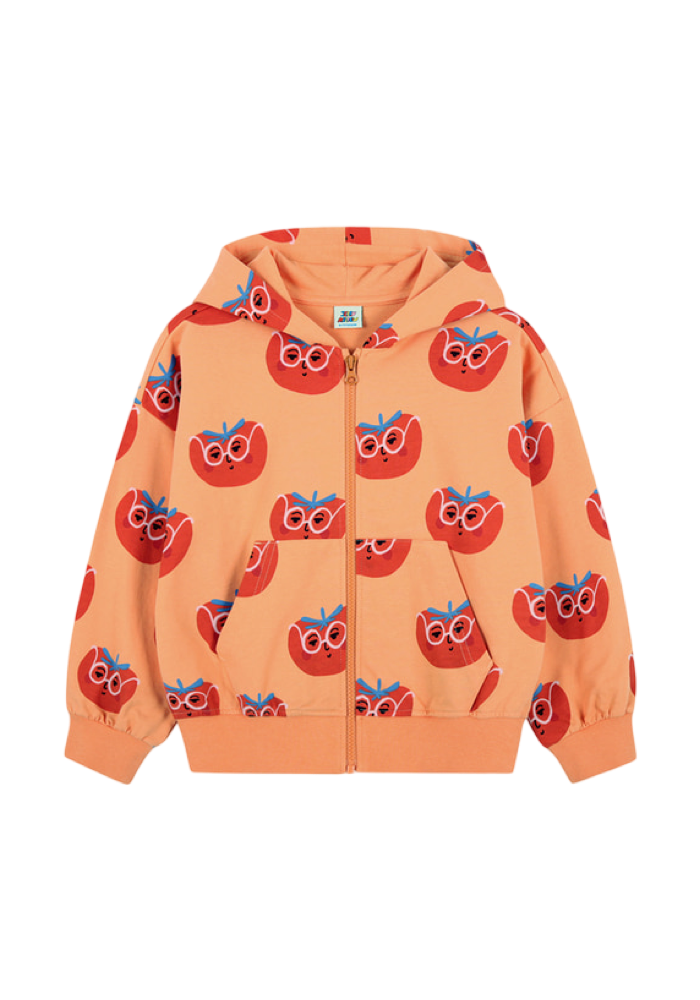 Tomato Hoodie Zip-Up