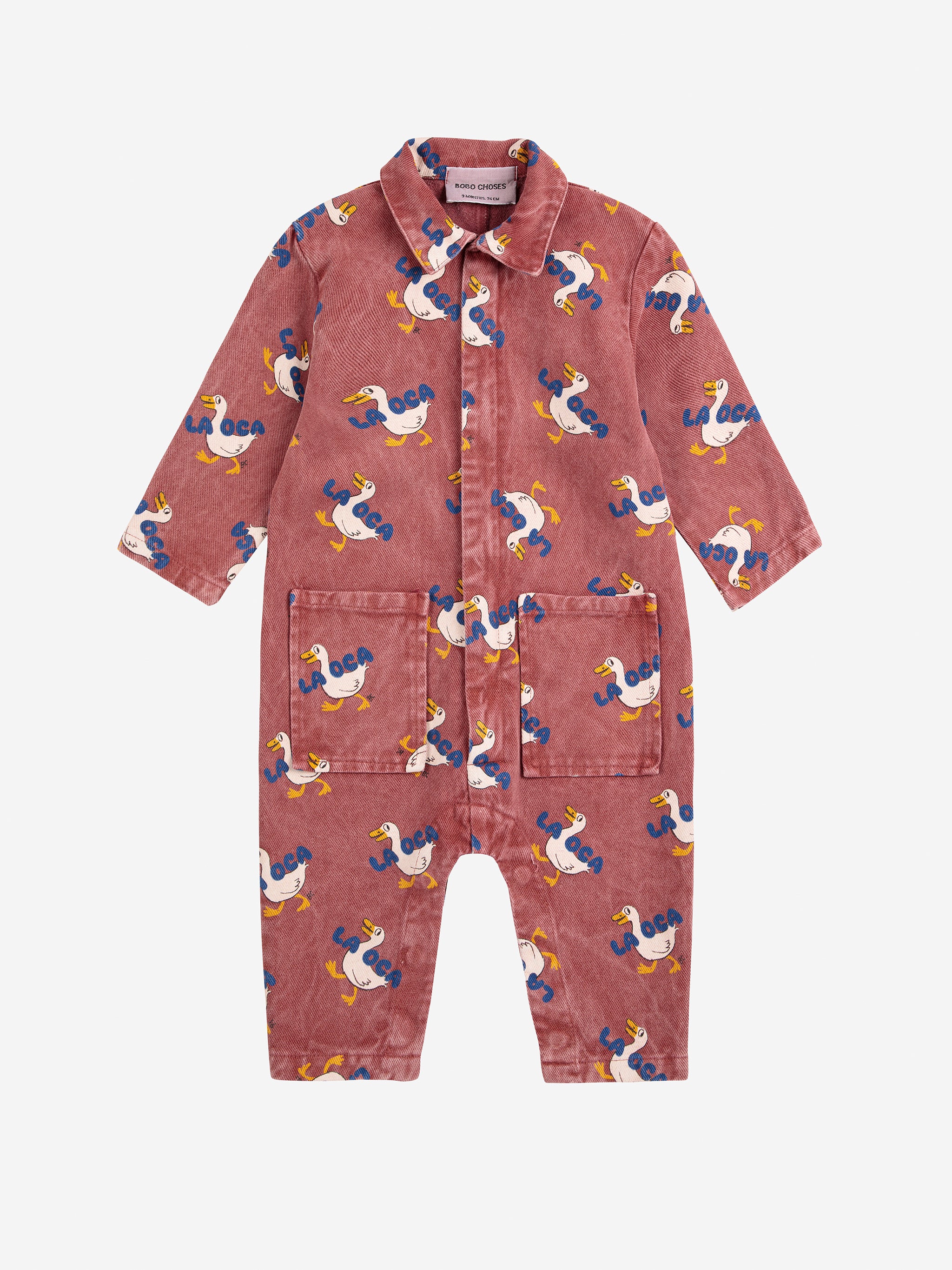La Oca all over woven overall - BIG & BELG