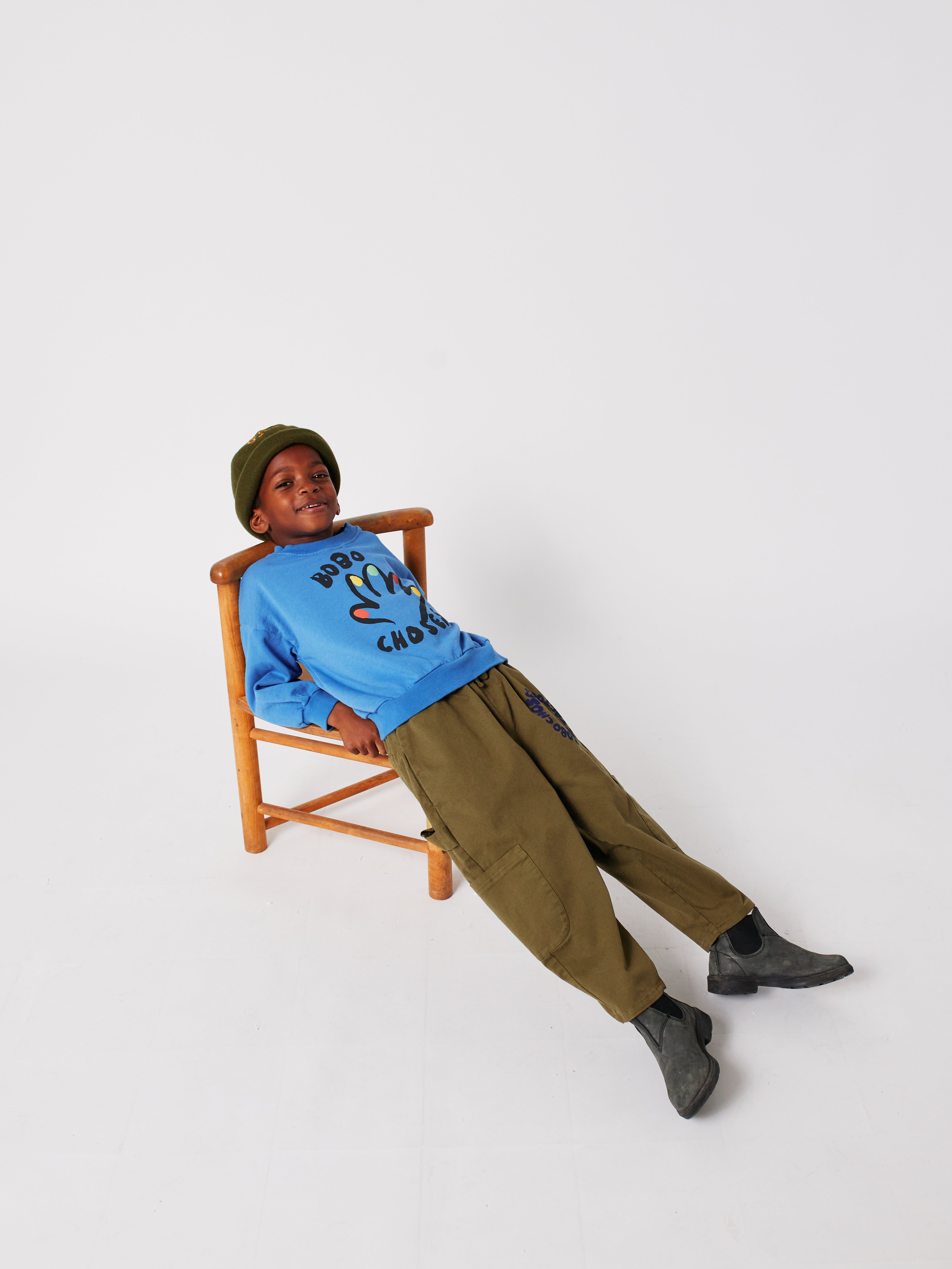 Tic Tac Toe woven cargo pants - BIG & BELG