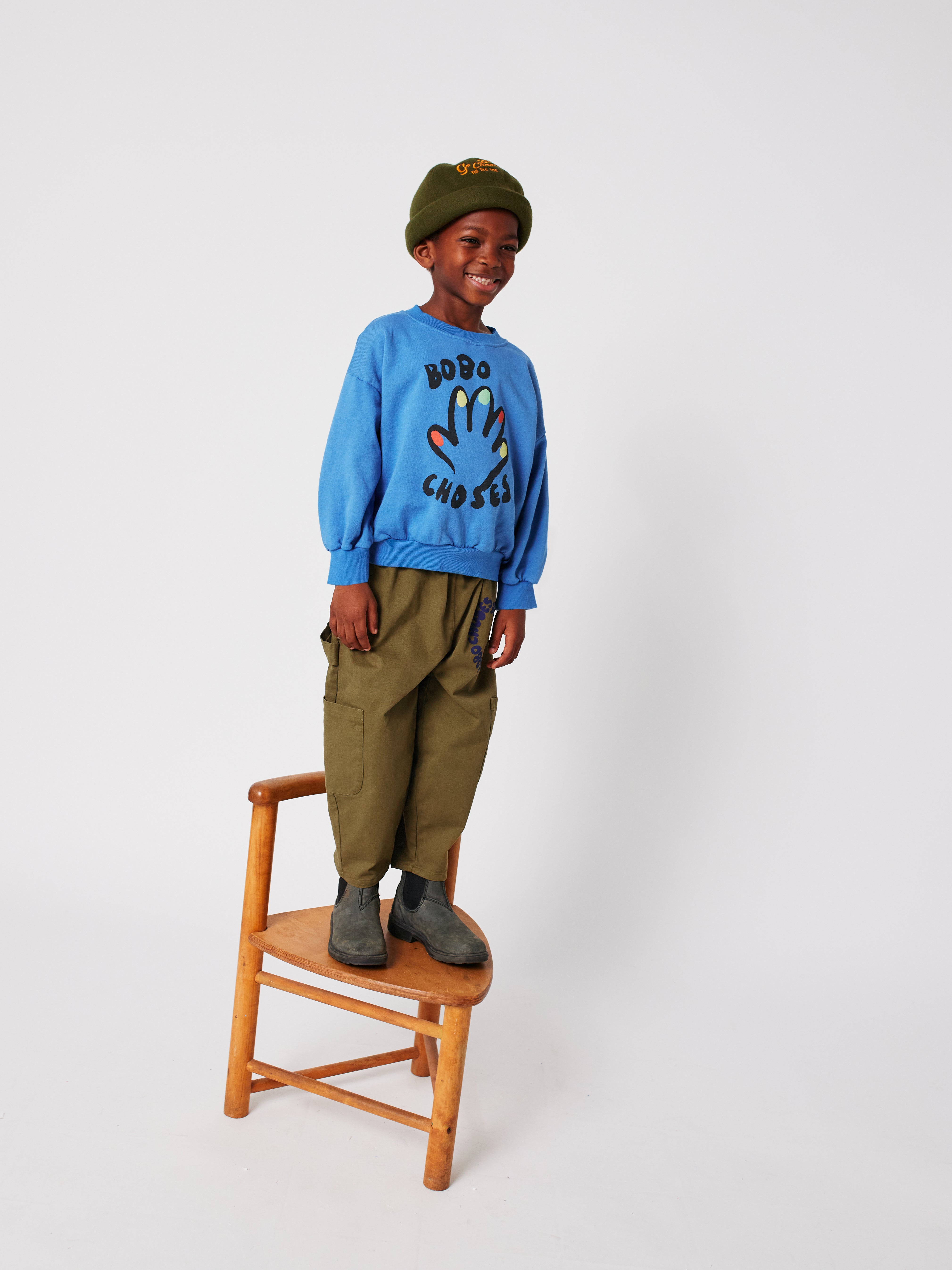 Tic Tac Toe woven cargo pants - BIG & BELG