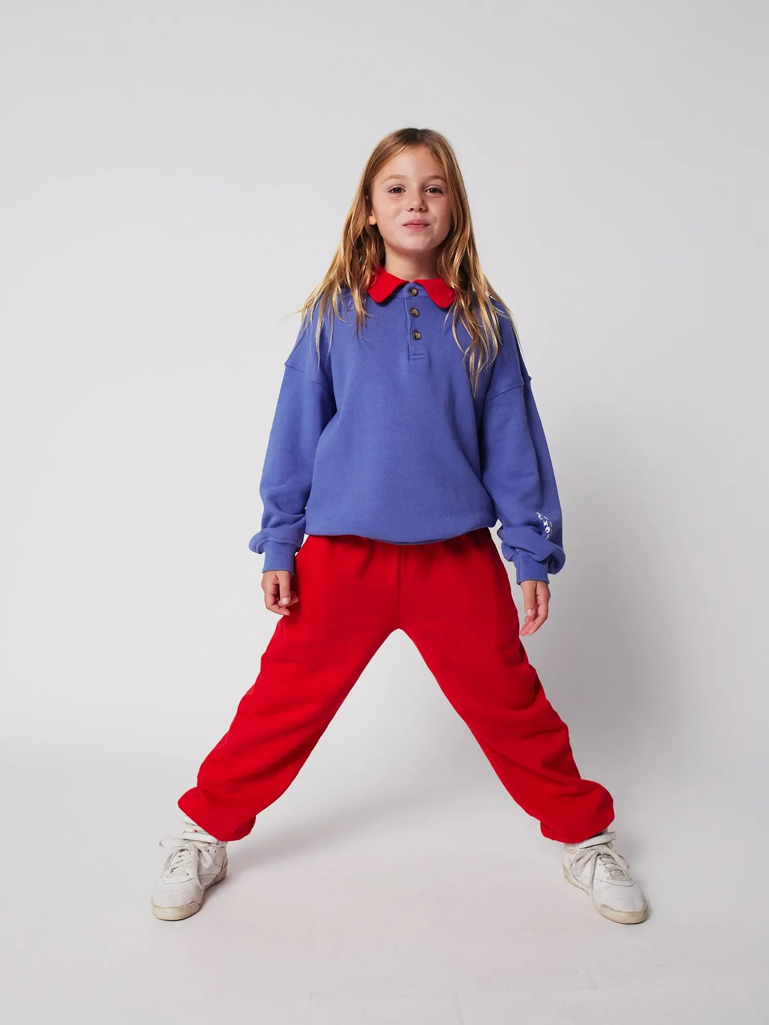 Bobo Choses polo sweatshirt purple