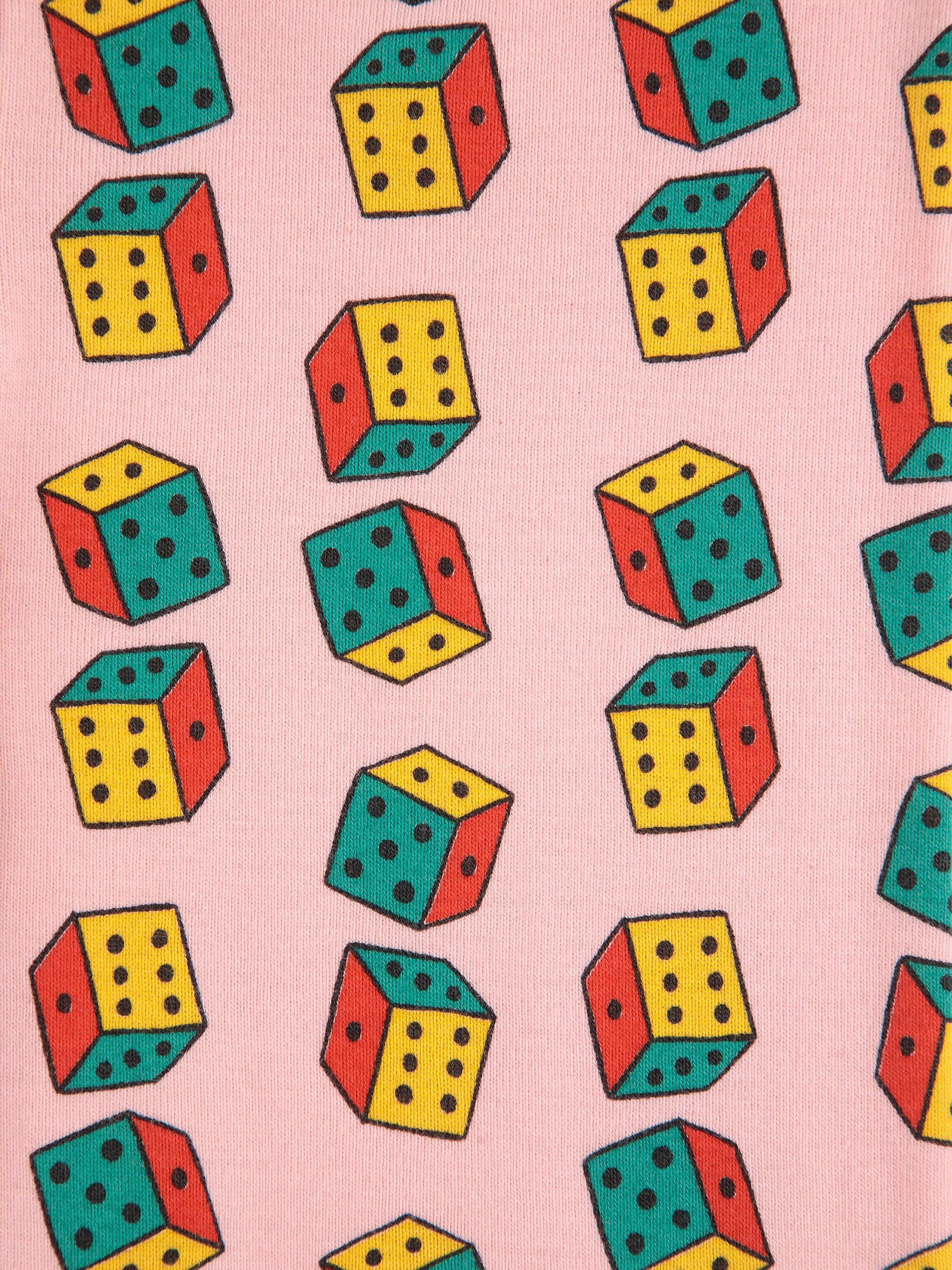 Dices all over turtle neck T-shirt - BIG & BELG