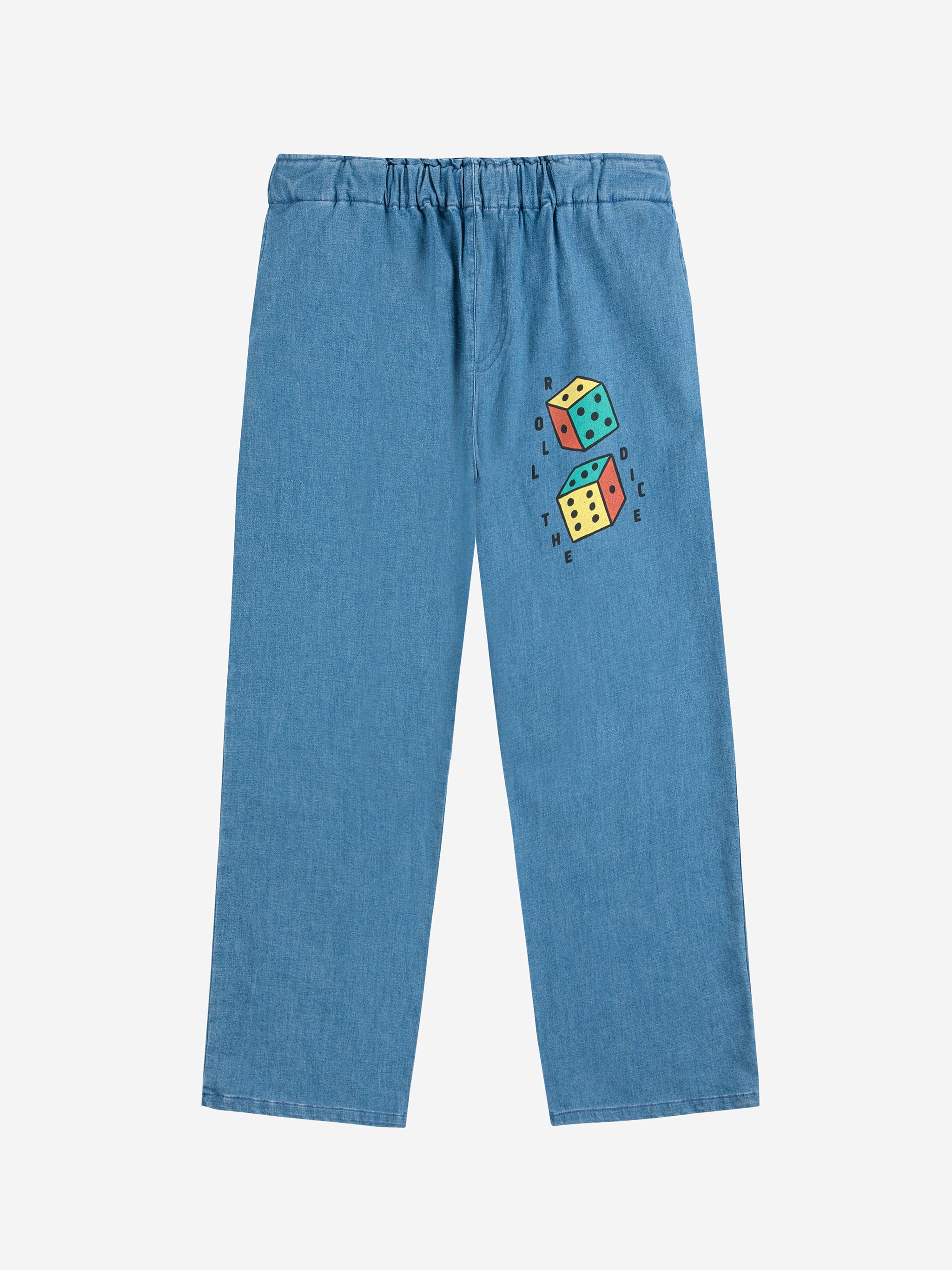 Roll the dice light denim pants - BIG & BELG