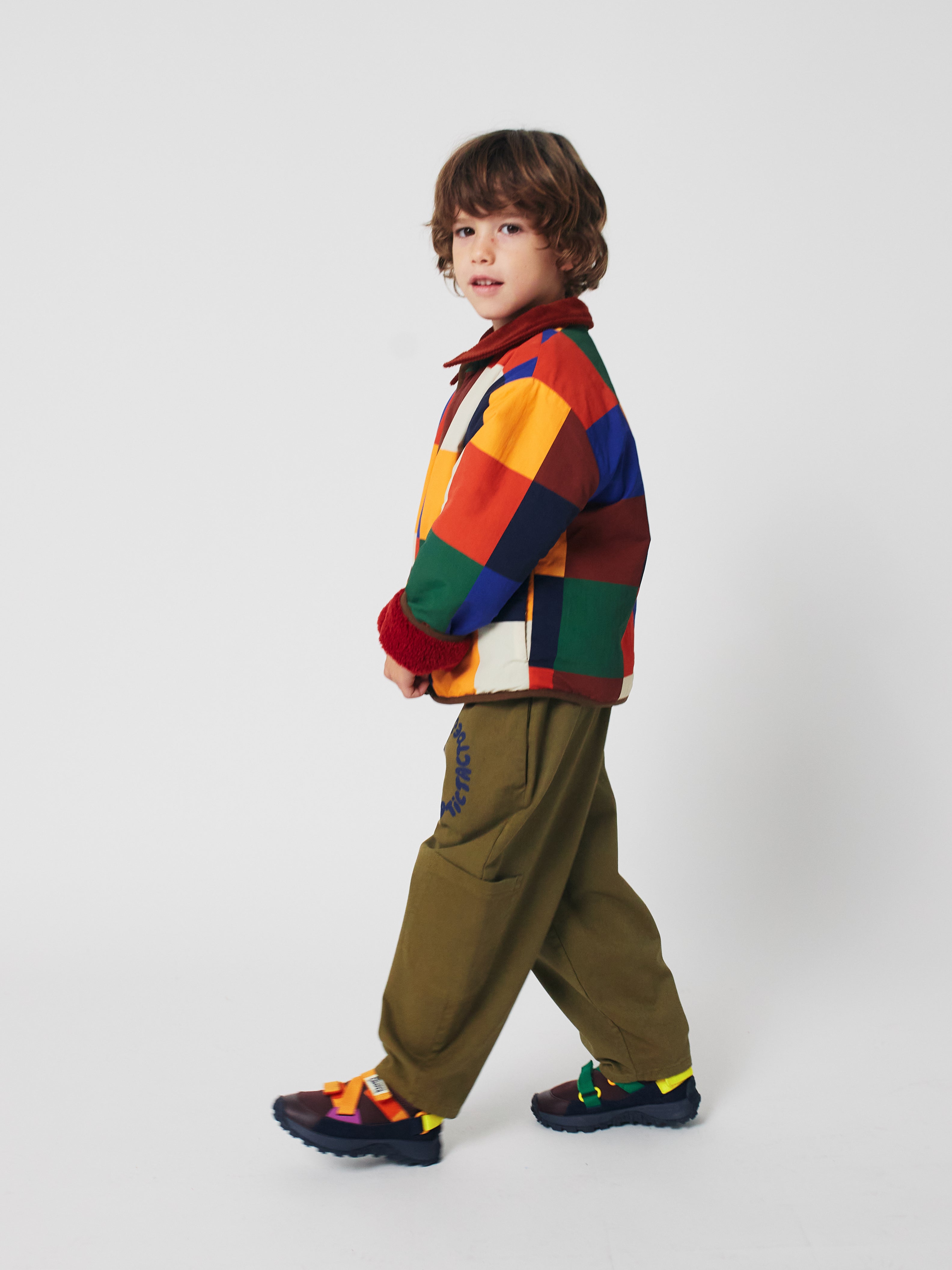 Tic Tac Toe woven cargo pants - BIG & BELG