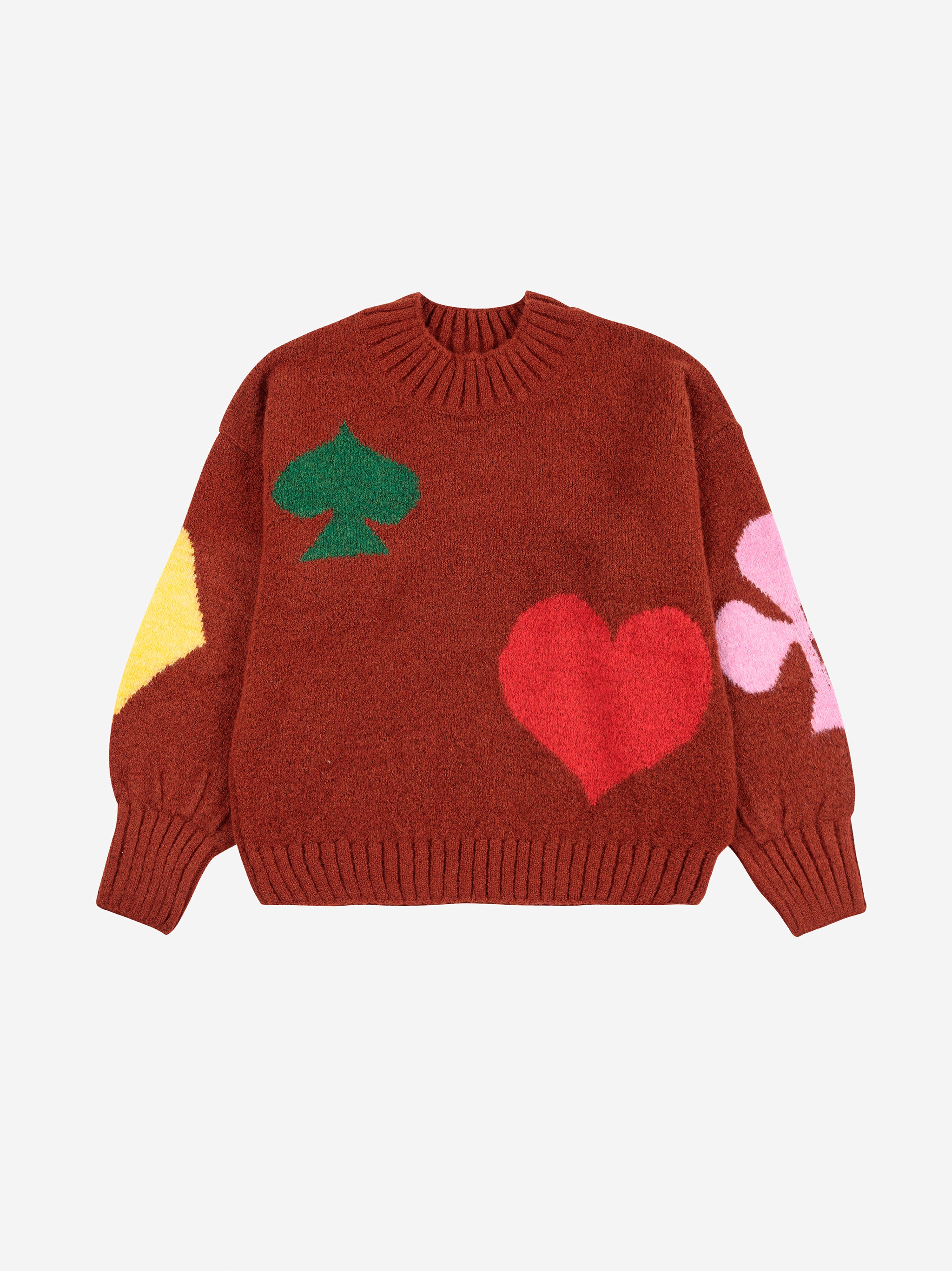 Bobo Joker jacquard turtle neck jumper - BIG & BELG