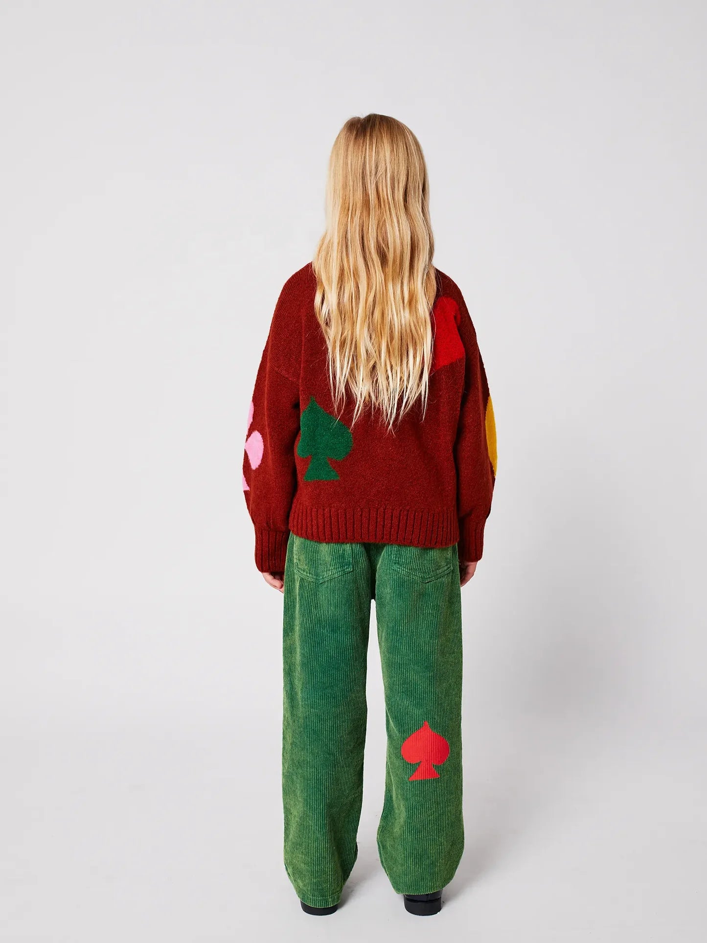 Bobo Joker jacquard turtle neck jumper - BIG & BELG