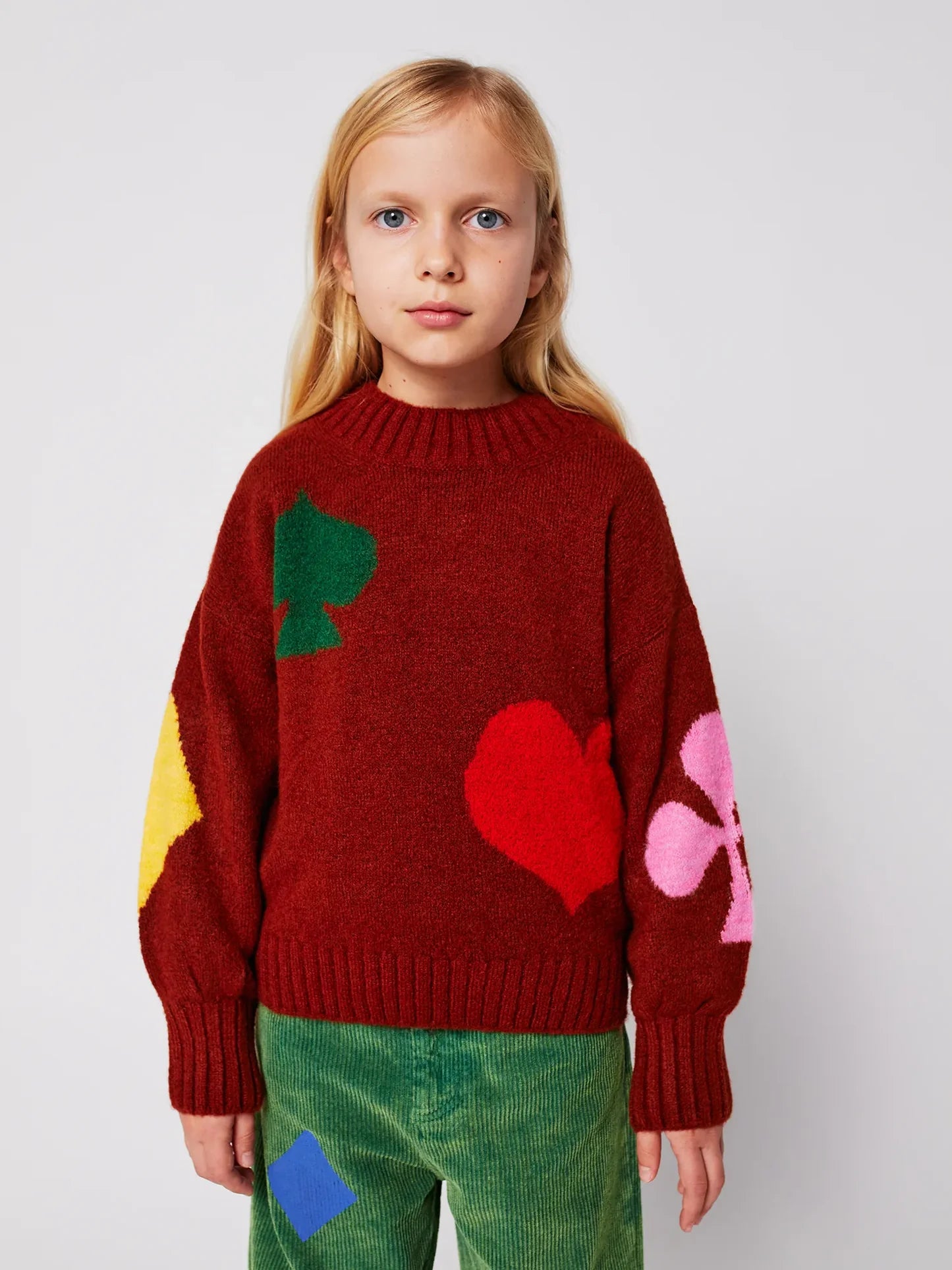 Bobo Joker jacquard turtle neck jumper - BIG & BELG