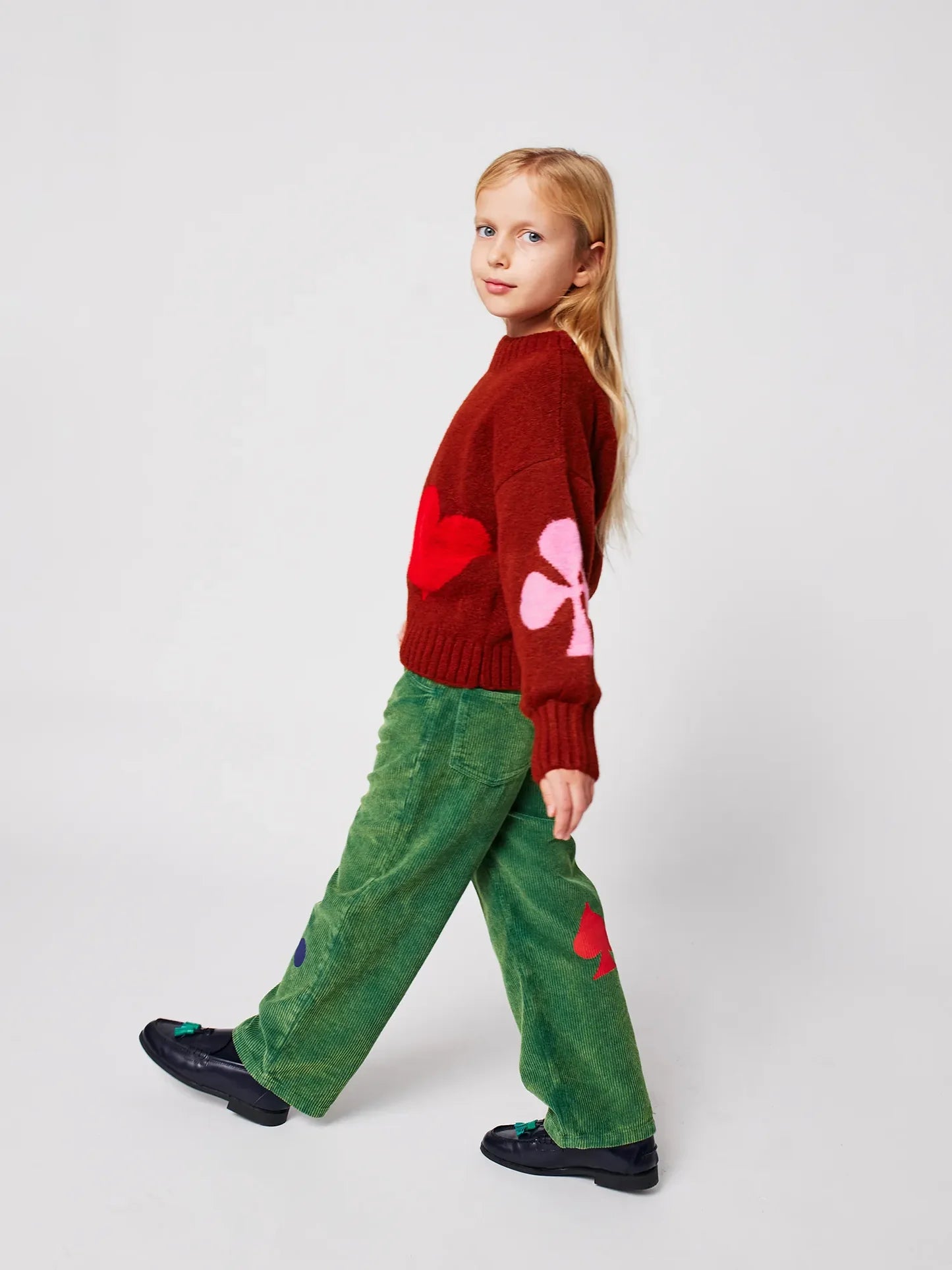 Bobo Joker jacquard turtle neck jumper - BIG & BELG