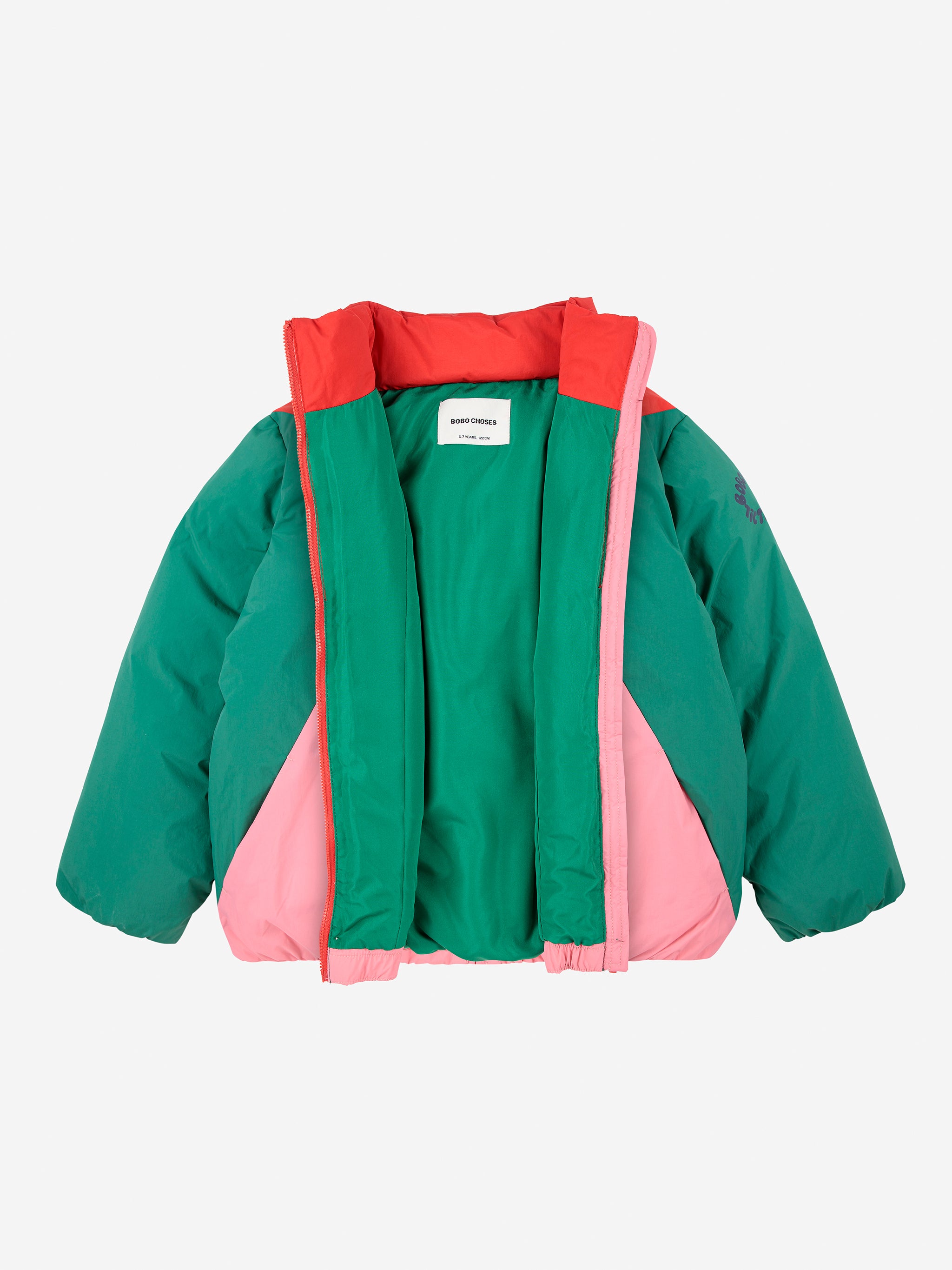 Tic Tac Toe color block anorak - BIG & BELG