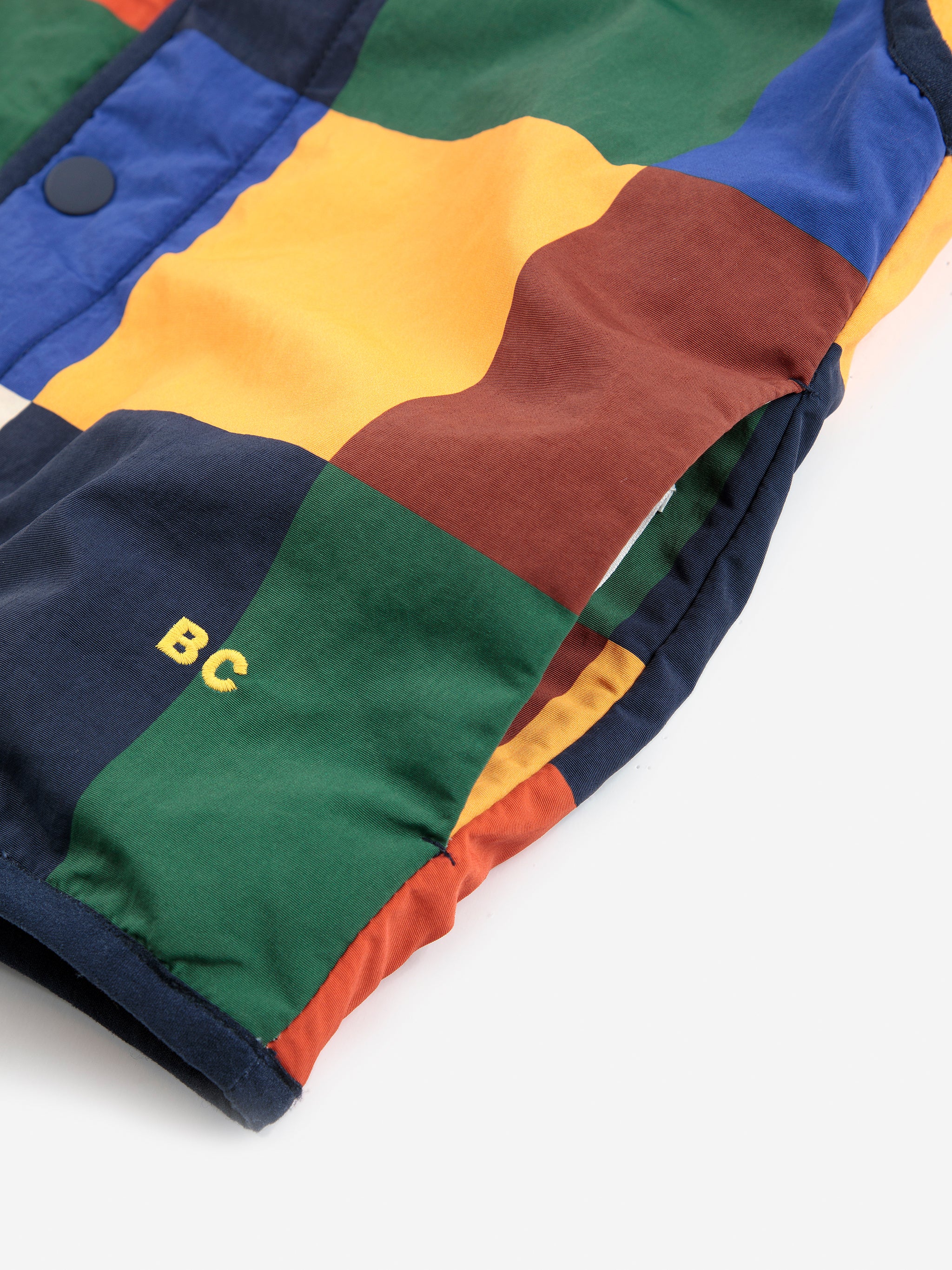 Multicolor Tiles reversible vest - BIG & BELG