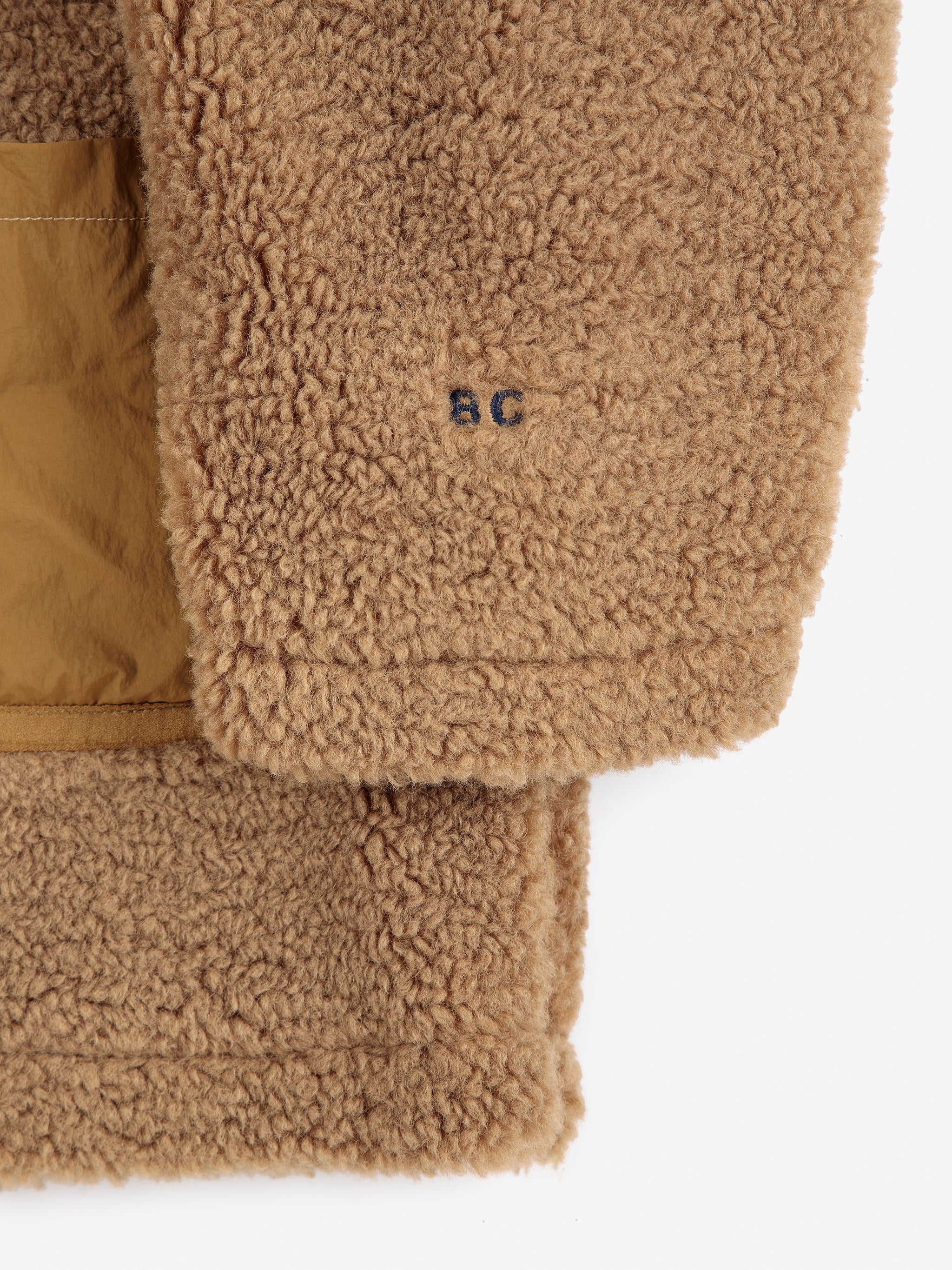 Bobo Choses sheepskin coat - BIG & BELG