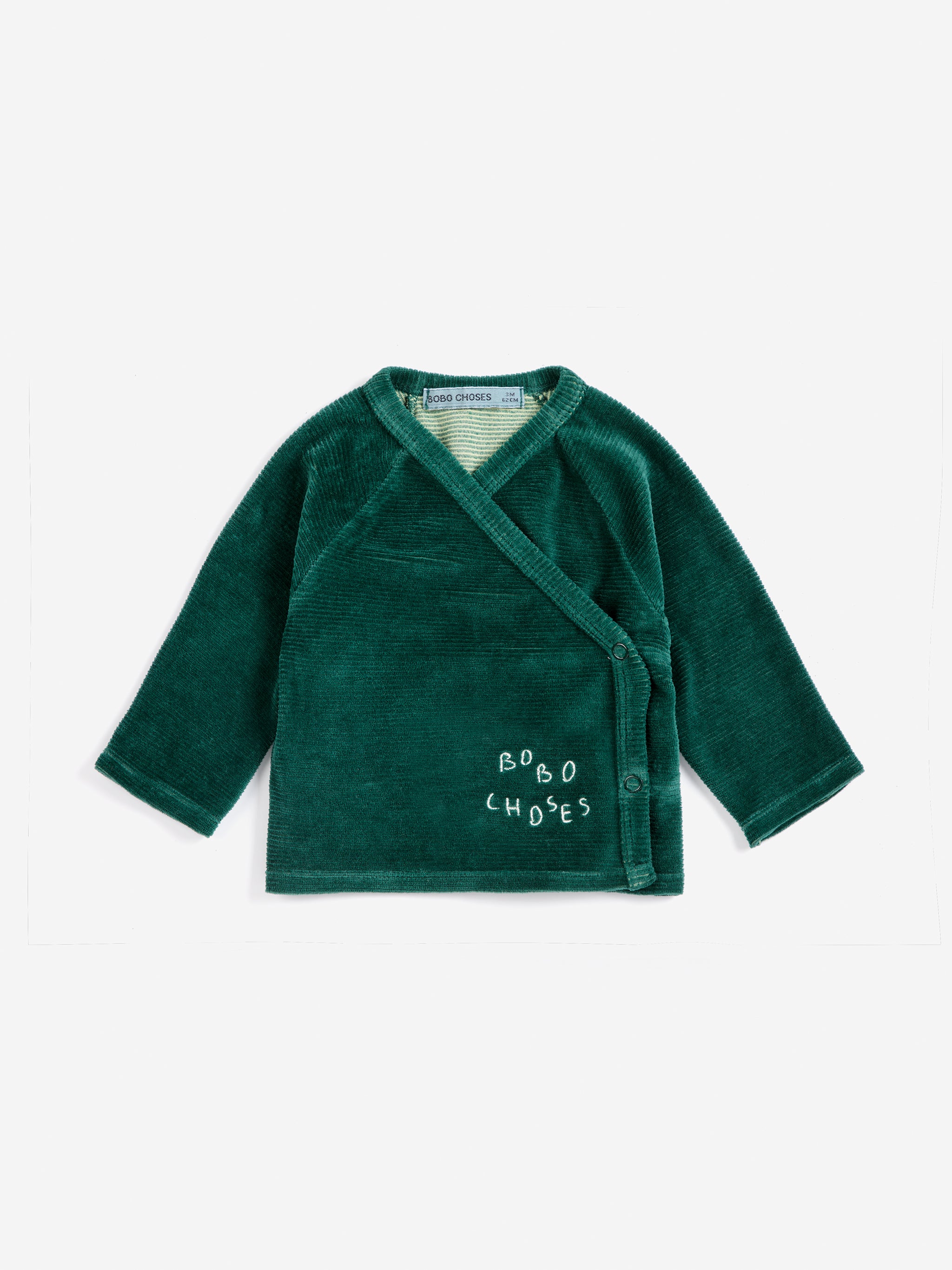 Bobo Choses crossed velvet T-shirt