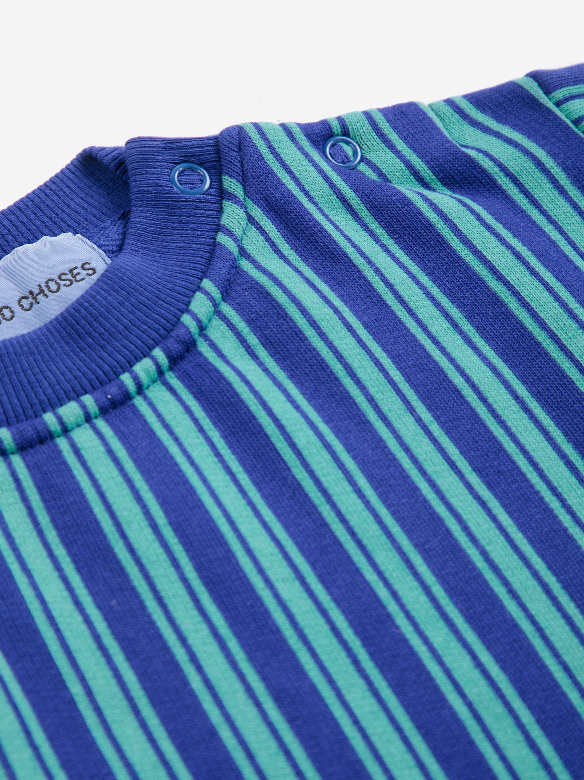 Booo Bo Choses Tag stripes sweatshirt