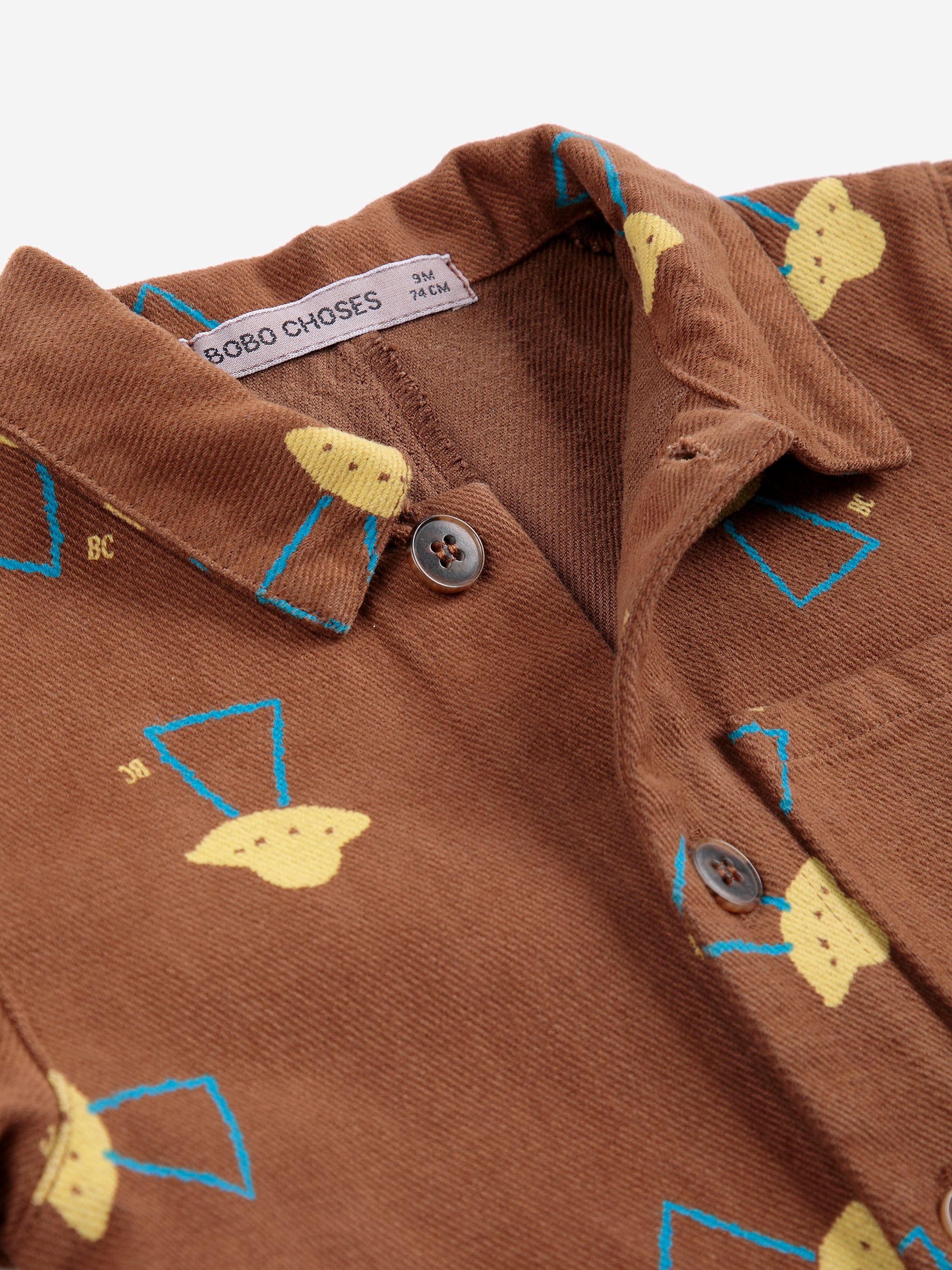 Pixel Abduction all over woven overall