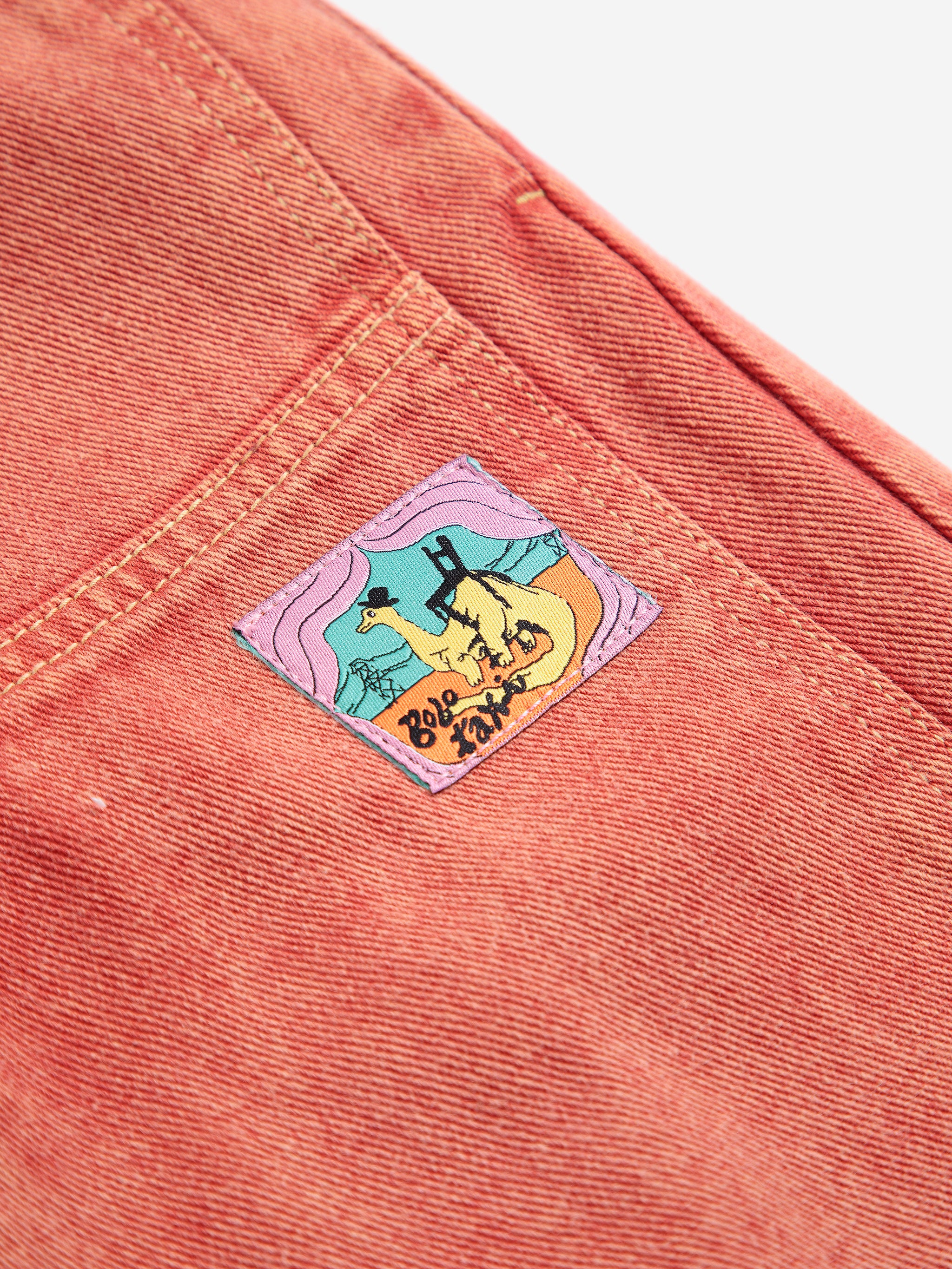 Taxi Saurus Tag twill pants