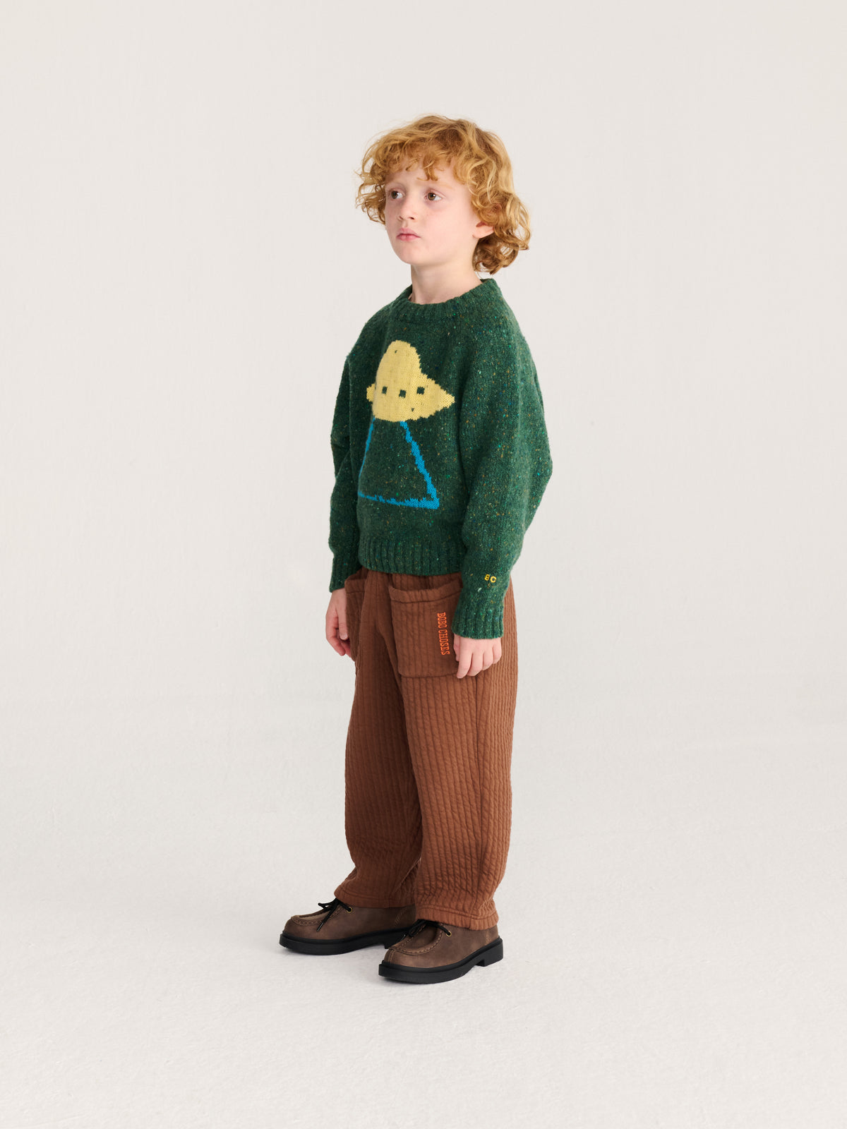 Pixel Abduction jacquard jumper