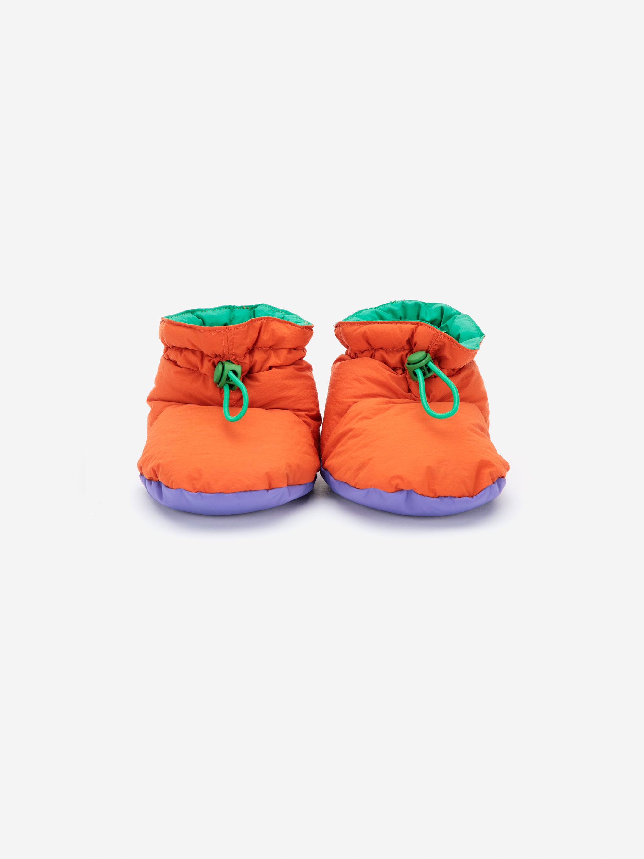 Bobo Choses padded baby booties Red