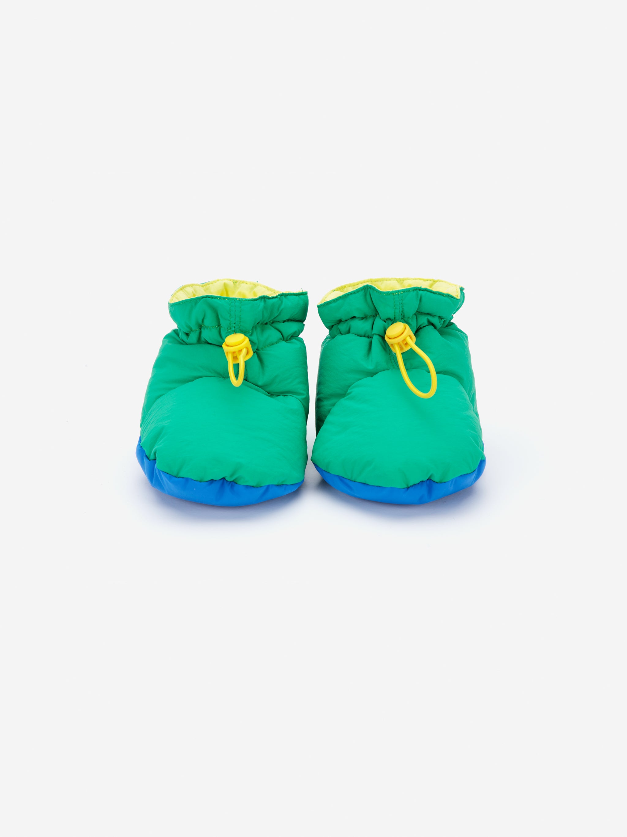 Bobo Choses padded baby booties Green