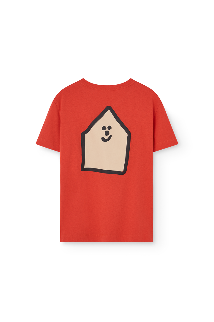 ROOSTER KID T-SHIRT RED - BIG & BELG