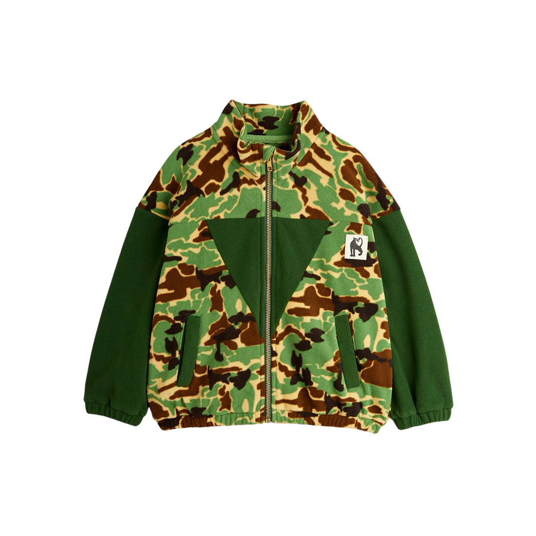 Camo fleece zip cardigan - BIG & BELG