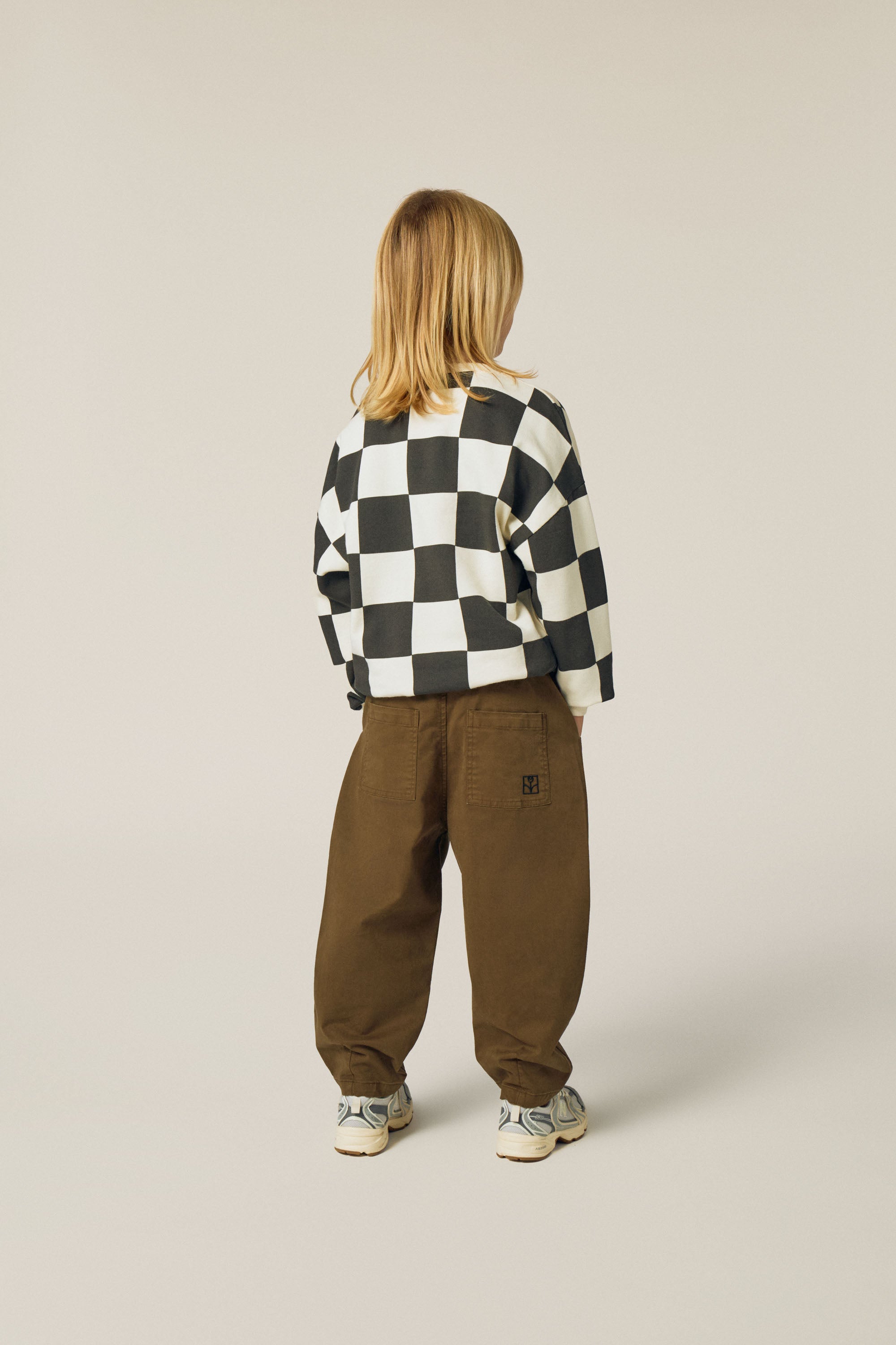 Checked Sweatshirt