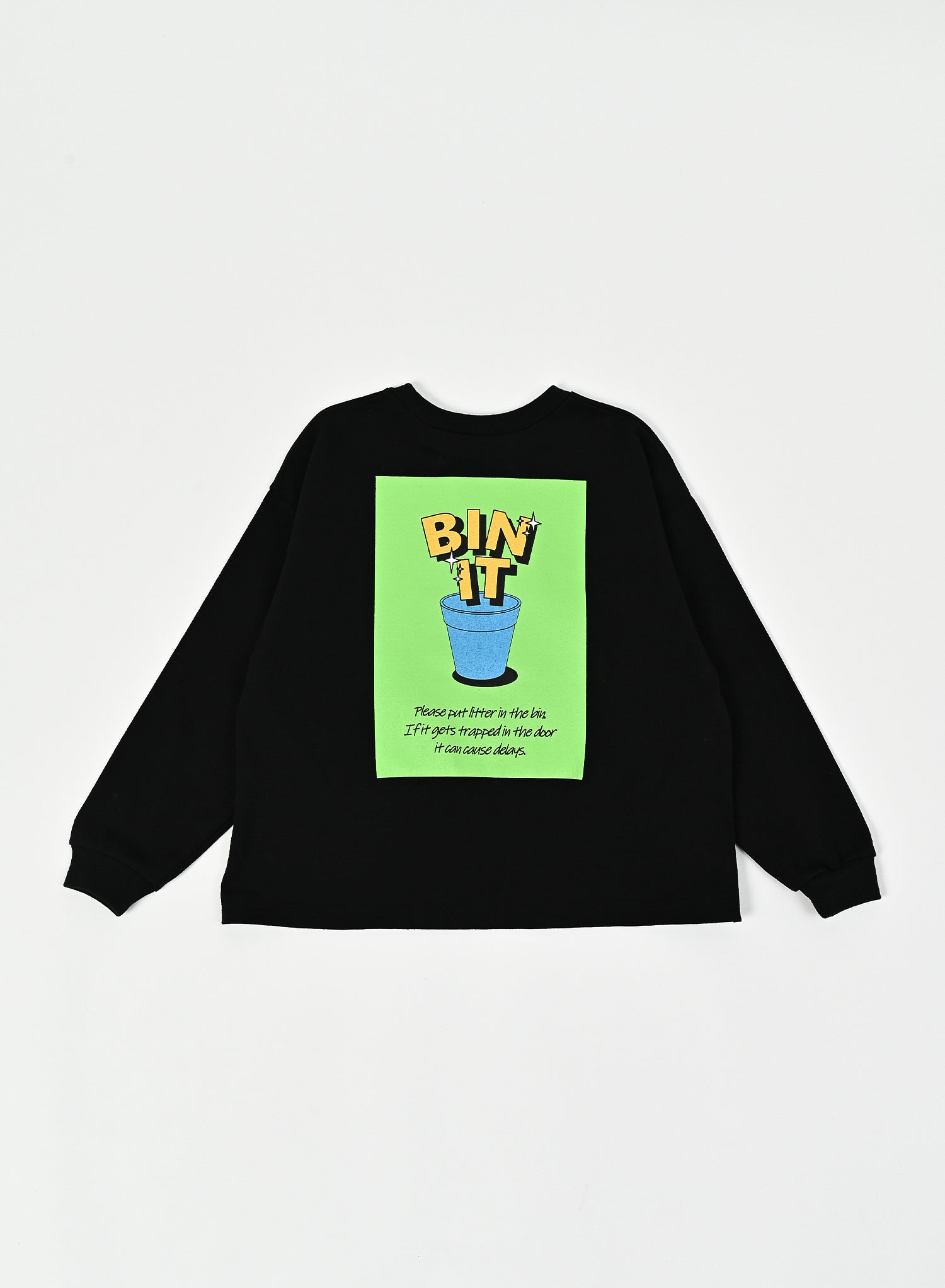 Printed Longsleeve - Bin it