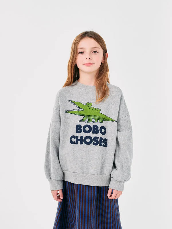 Talking Crocodile sweatshirt - BIG & BELG