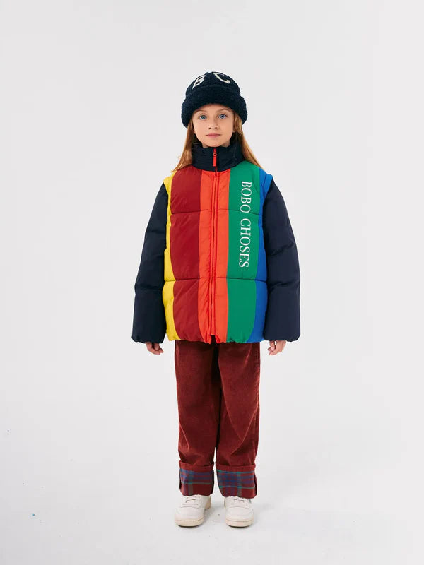 Bobo Choses color block padded anorak - BIG & BELG