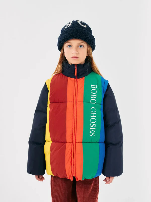 Bobo Choses color block padded anorak - BIG & BELG