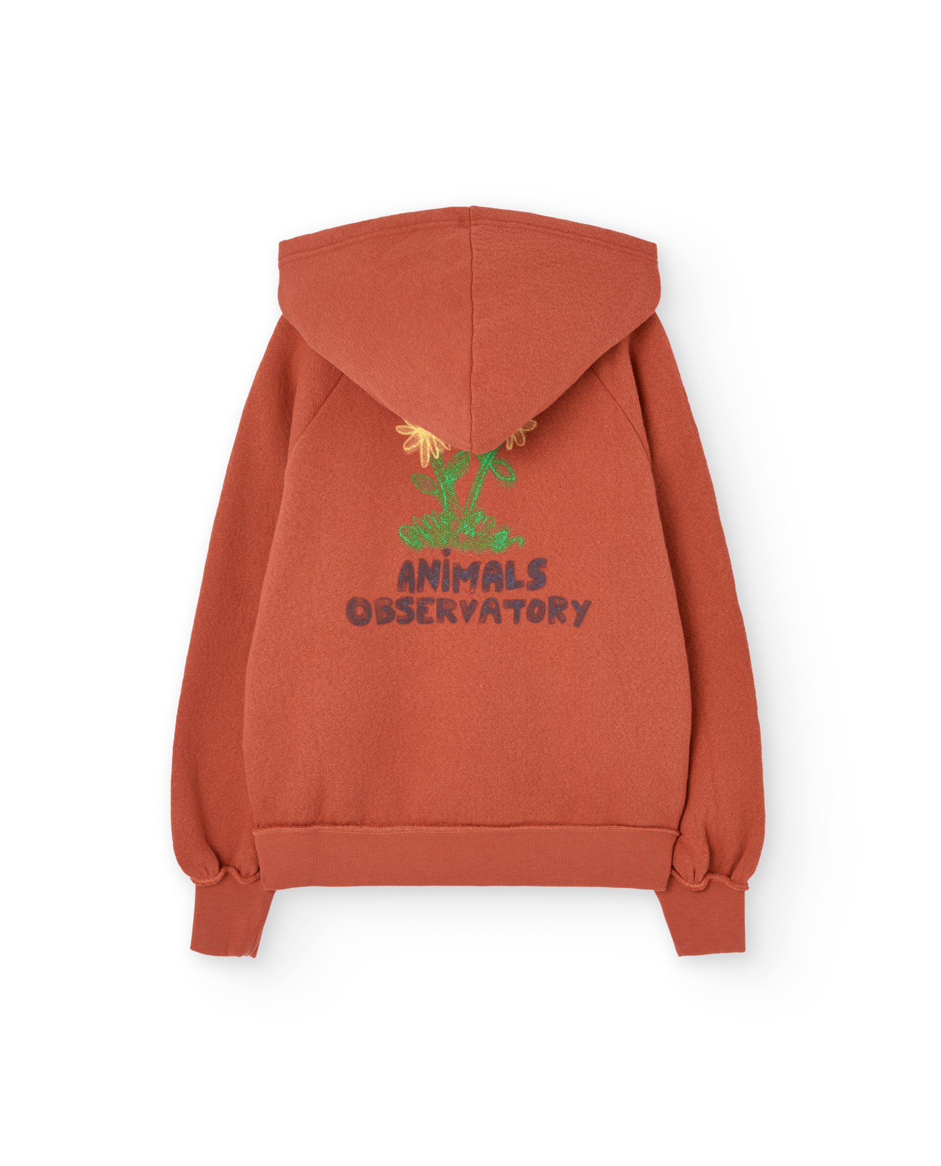 BEAVER KID HOODIE FIG RED - BIG & BELG