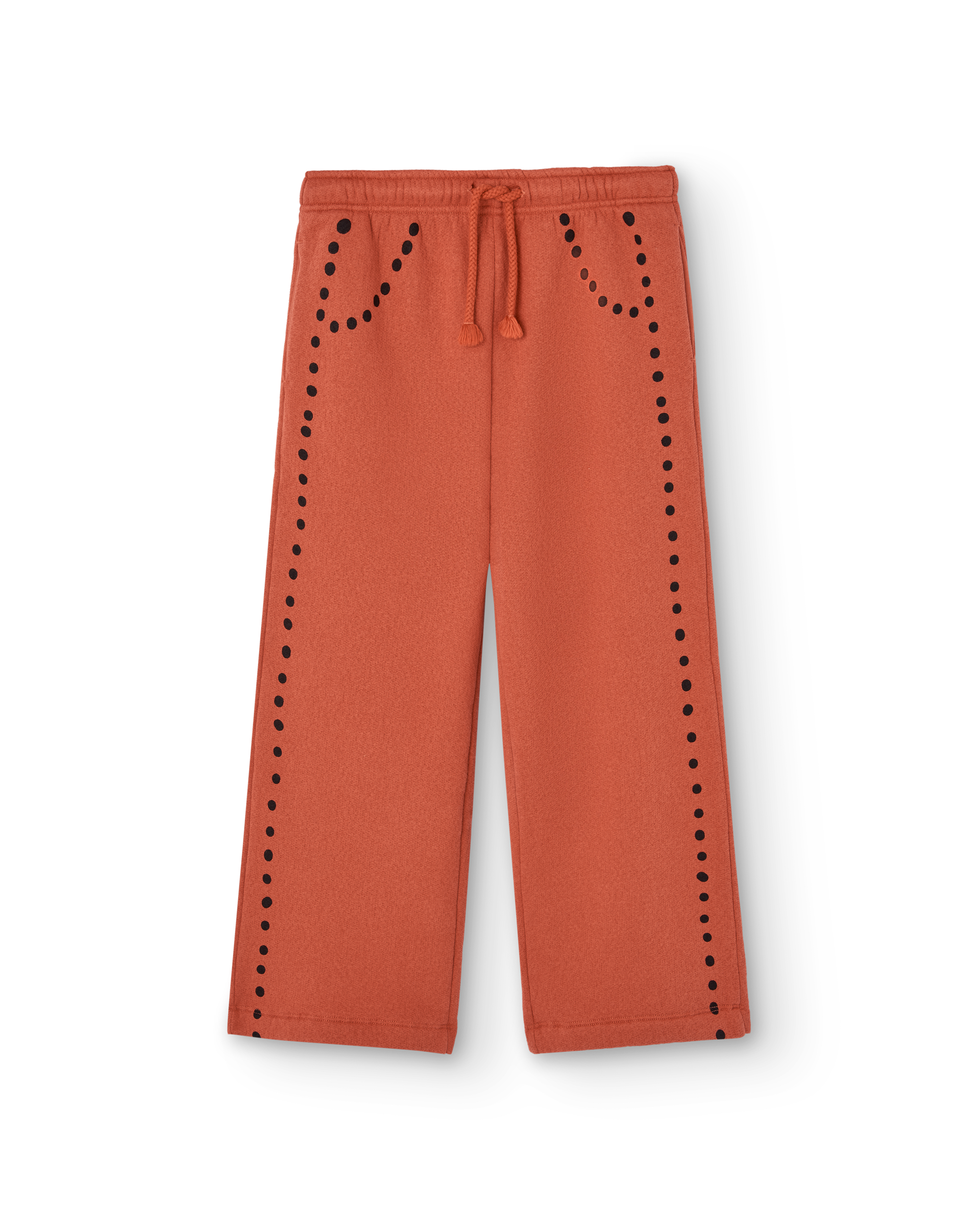HORSE KID SWEATPANTS FIG RED - BIG & BELG