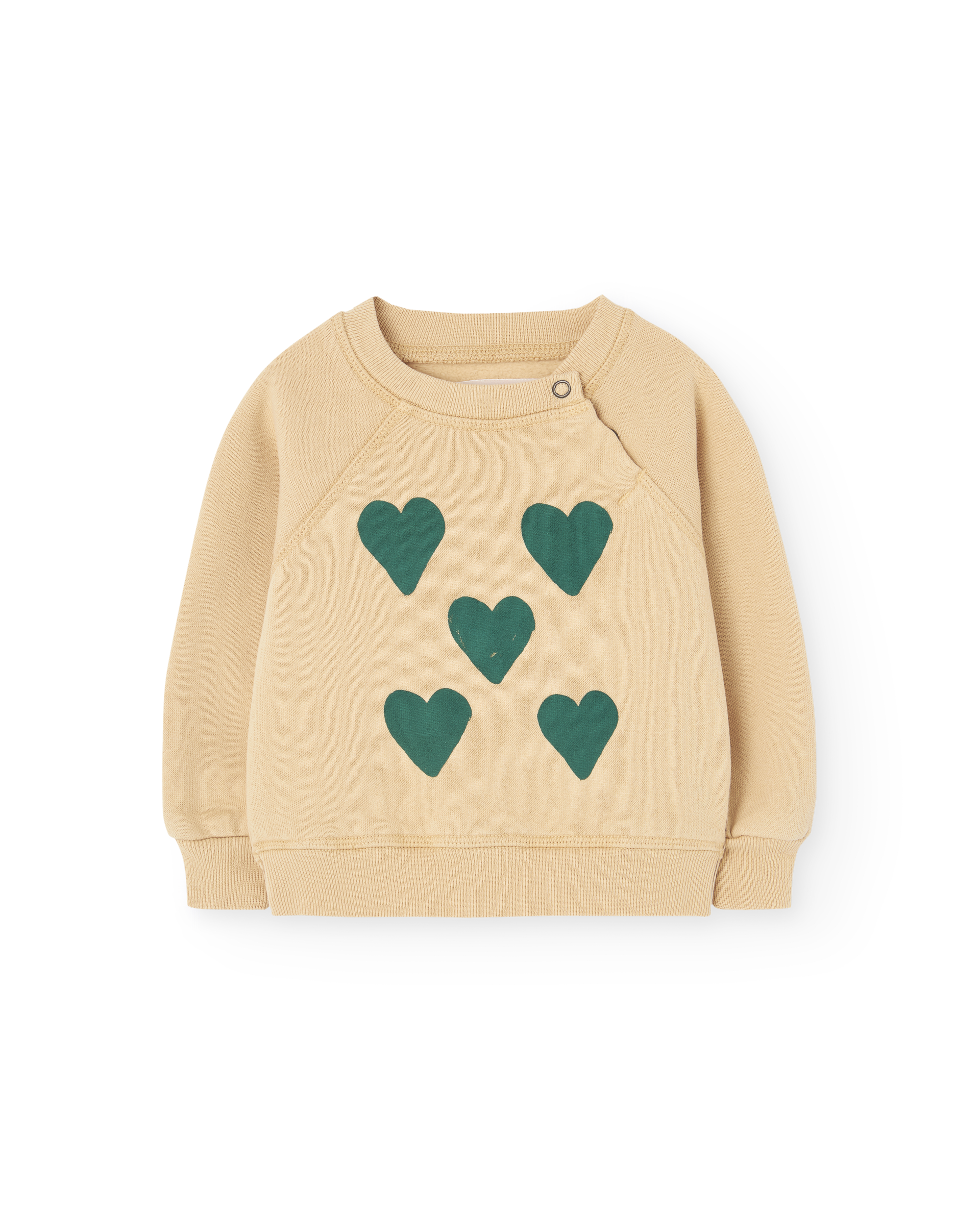 JACKAL BABY SWEATSHIRT SOFT BROWN - BIG & BELG