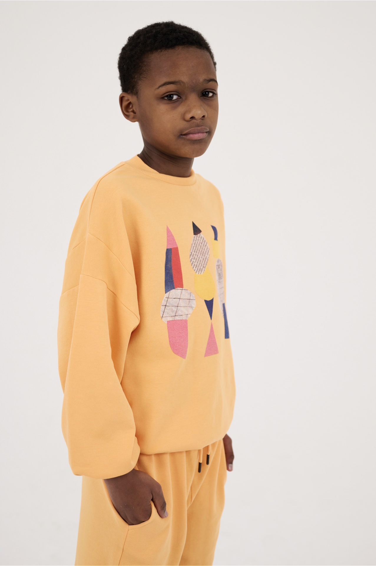 Crewneck Sweater Orange