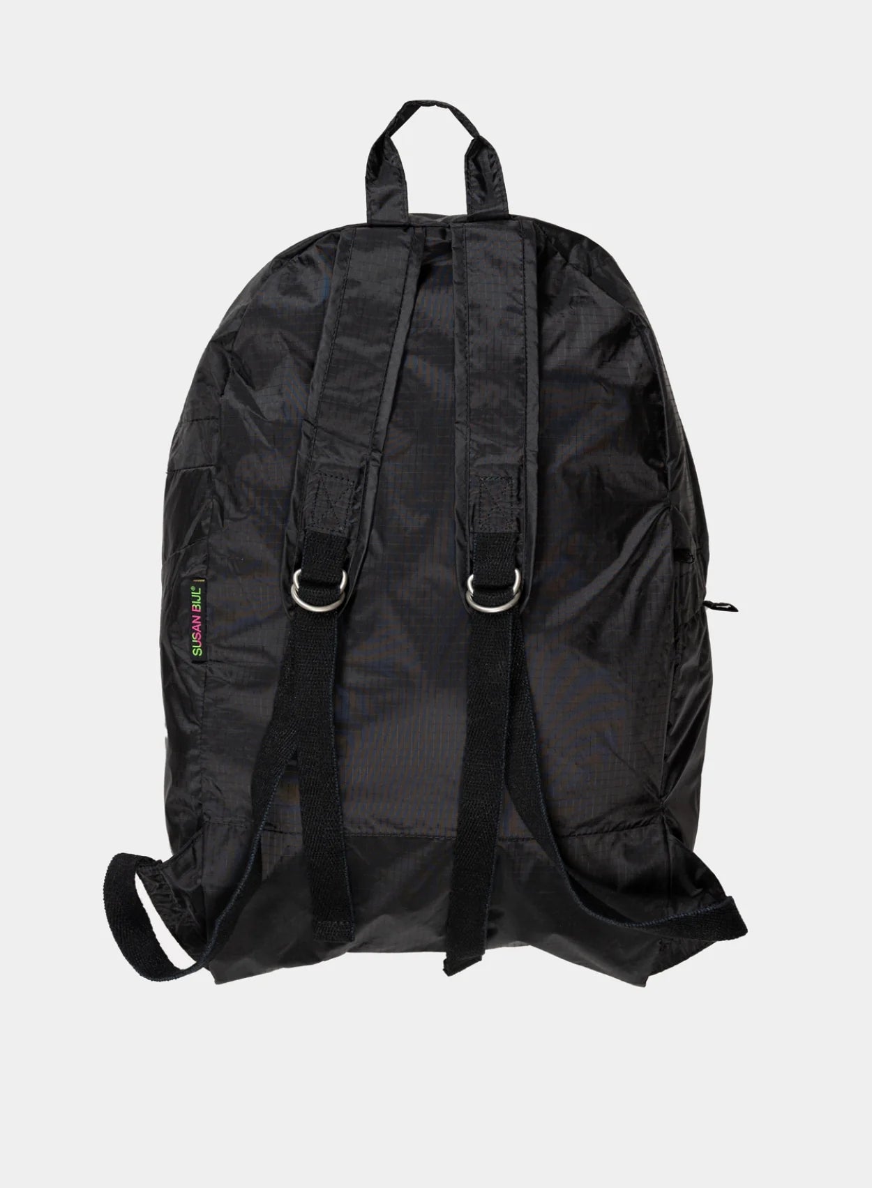 The New Foldable Backpack Black & Black Large - BIG & BELG