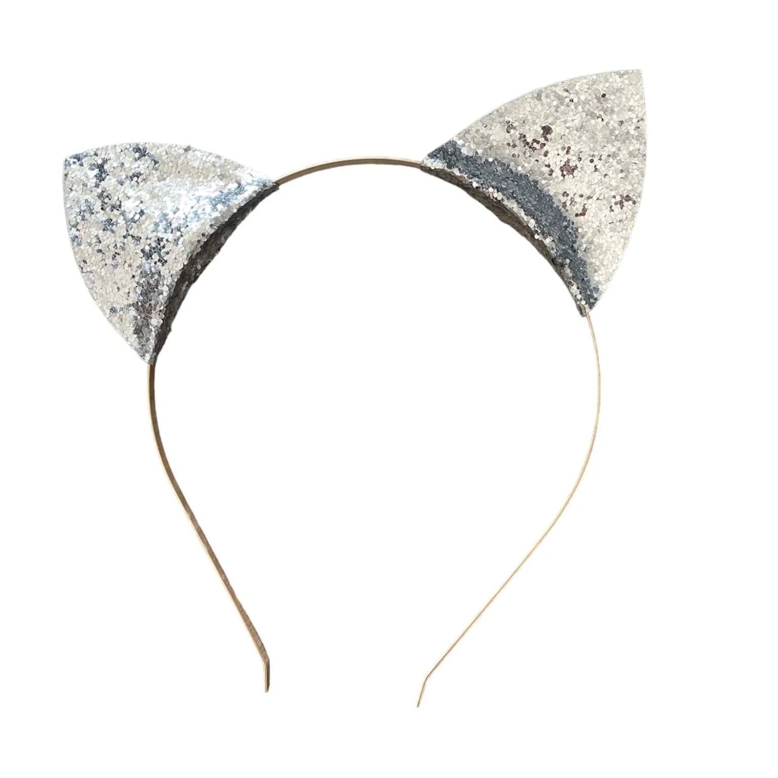 The Cat Head Band Silver