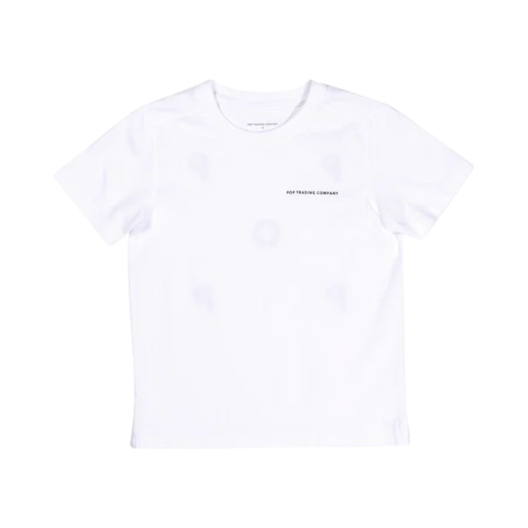 logo kids t-shirt white