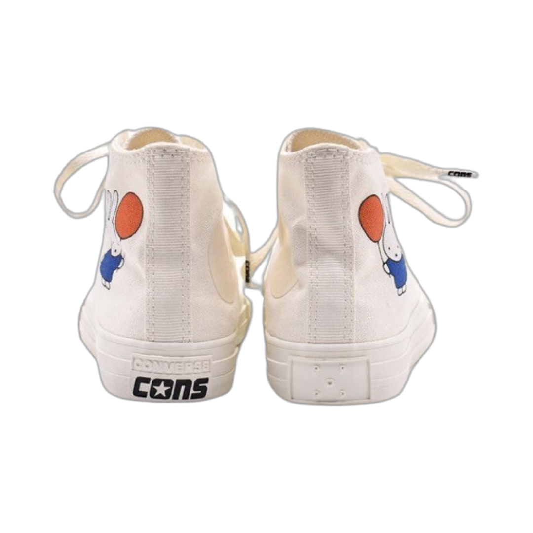 Pop x Miffy - Converse kids chuck Taylor Hi Off White