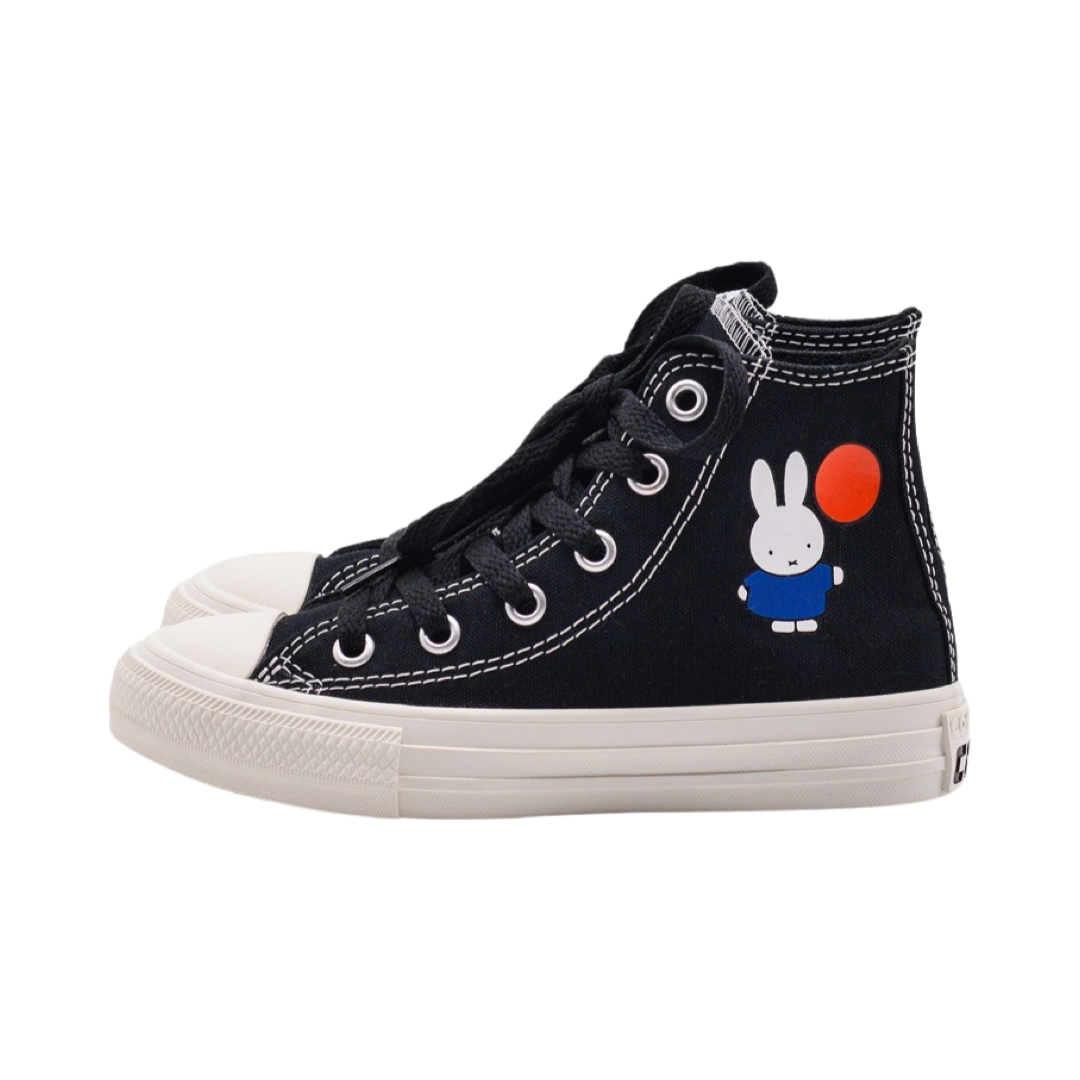 Pop x Miffy Converse kids chuck Taylor Hi Black