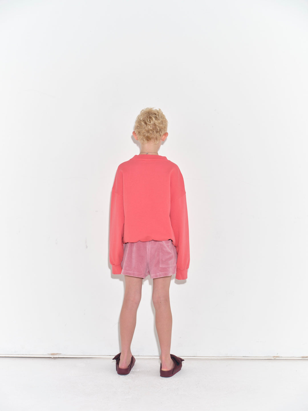 Track Short - Lilas Velour - BIG & BELG