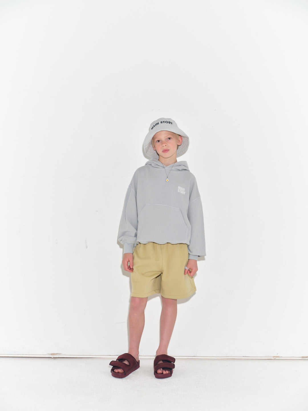 Baggy Short - Silver Fern Fleece - BIG & BELG